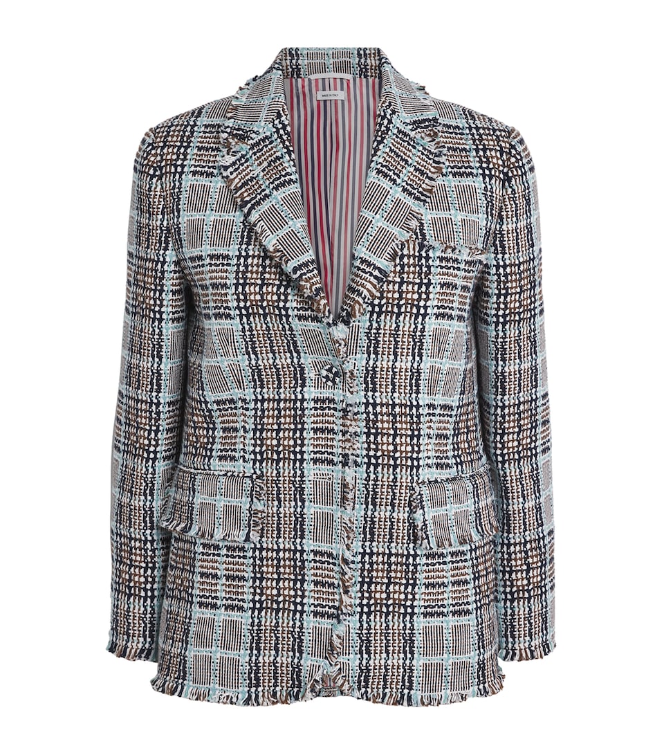Tweed Check Sport Coat
