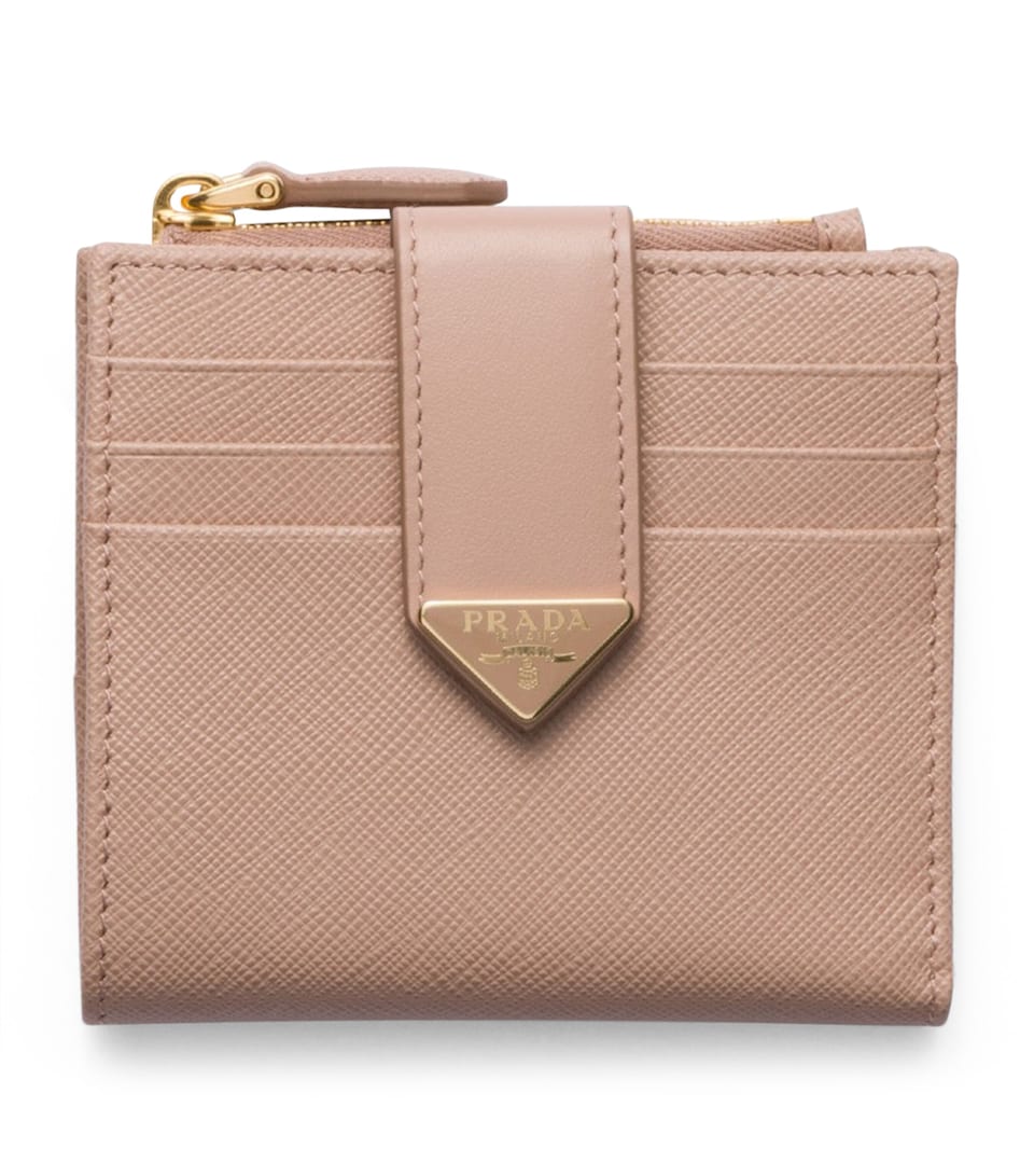 Saffiano Leather Bifold Card Holder