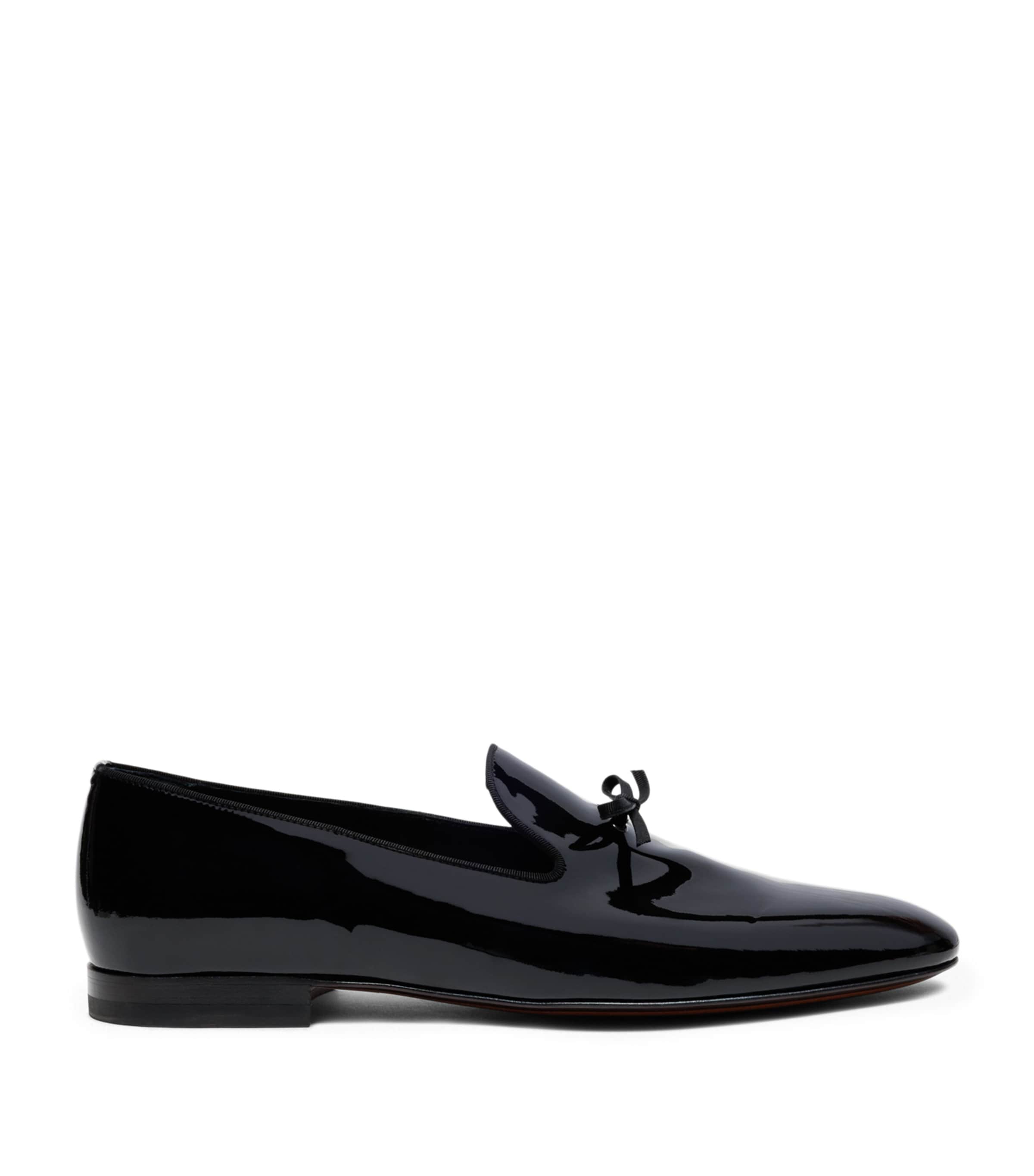 TOM FORD Patent Calf Leather Scott Loafers Naa