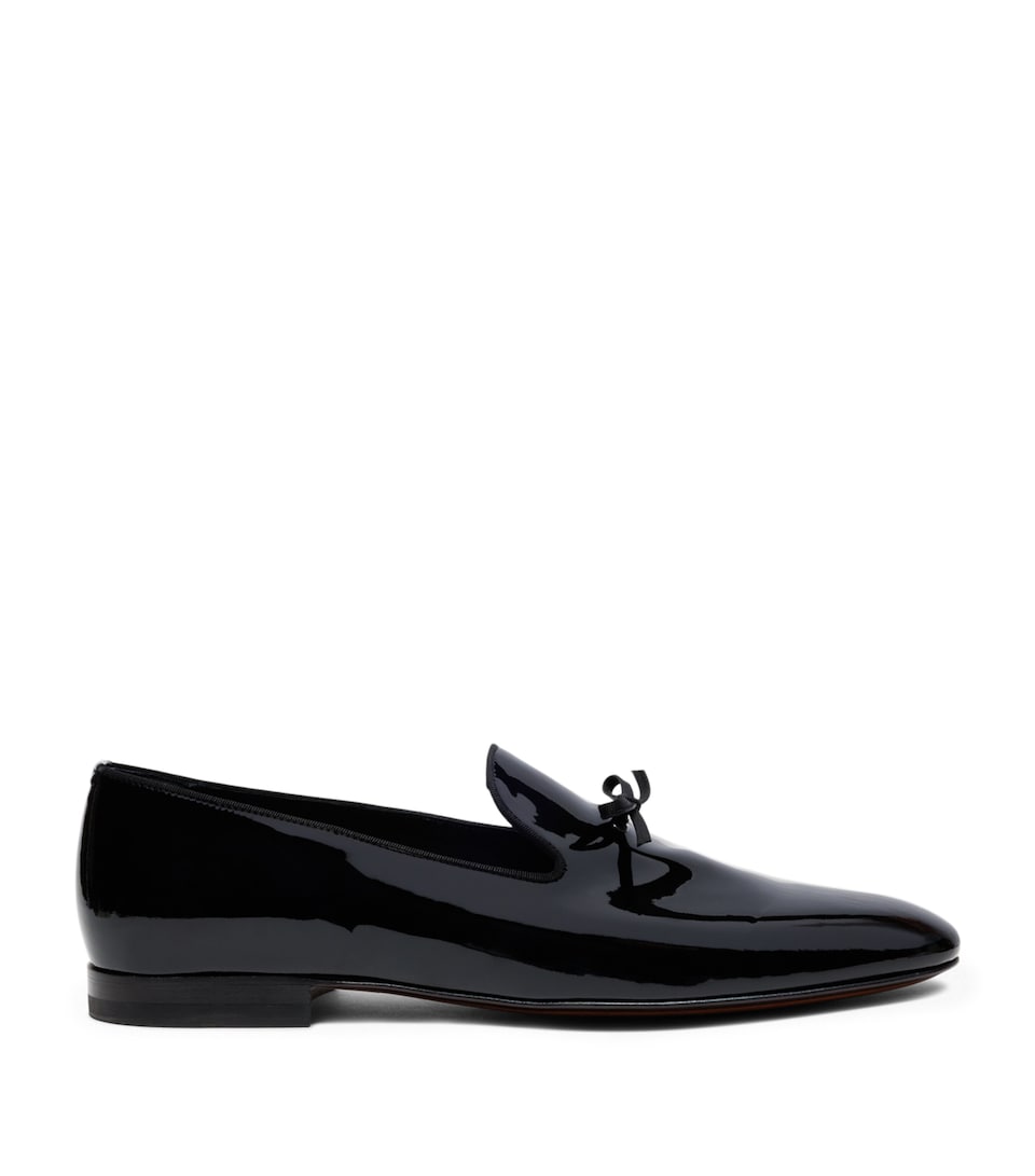 TOM FORD Patent Calf Leather Scott Loafers Naa