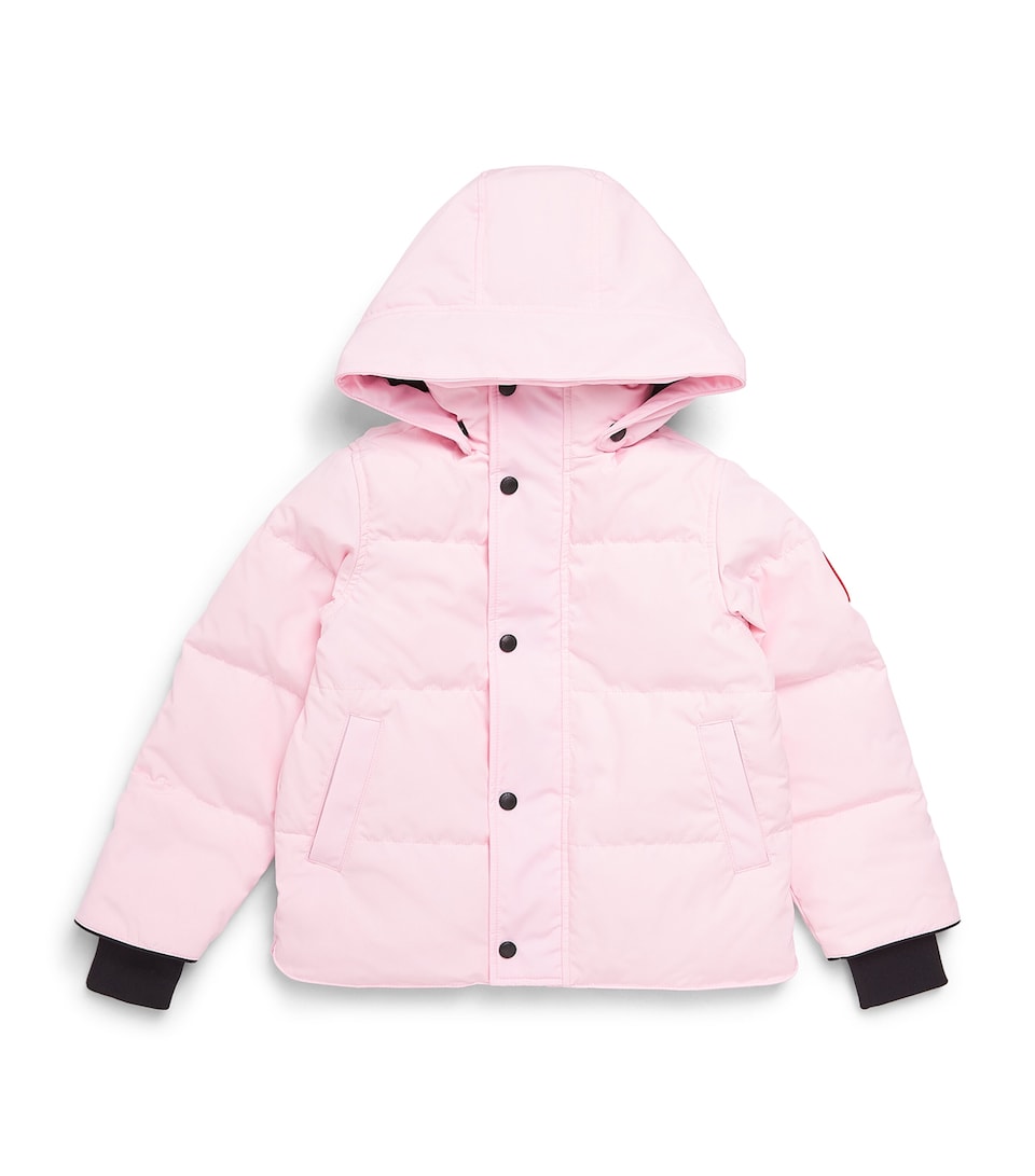 Canada Goose Kids Down Snowy Owl Parka (2-7 Years) Bloom Pnk Fl Rose