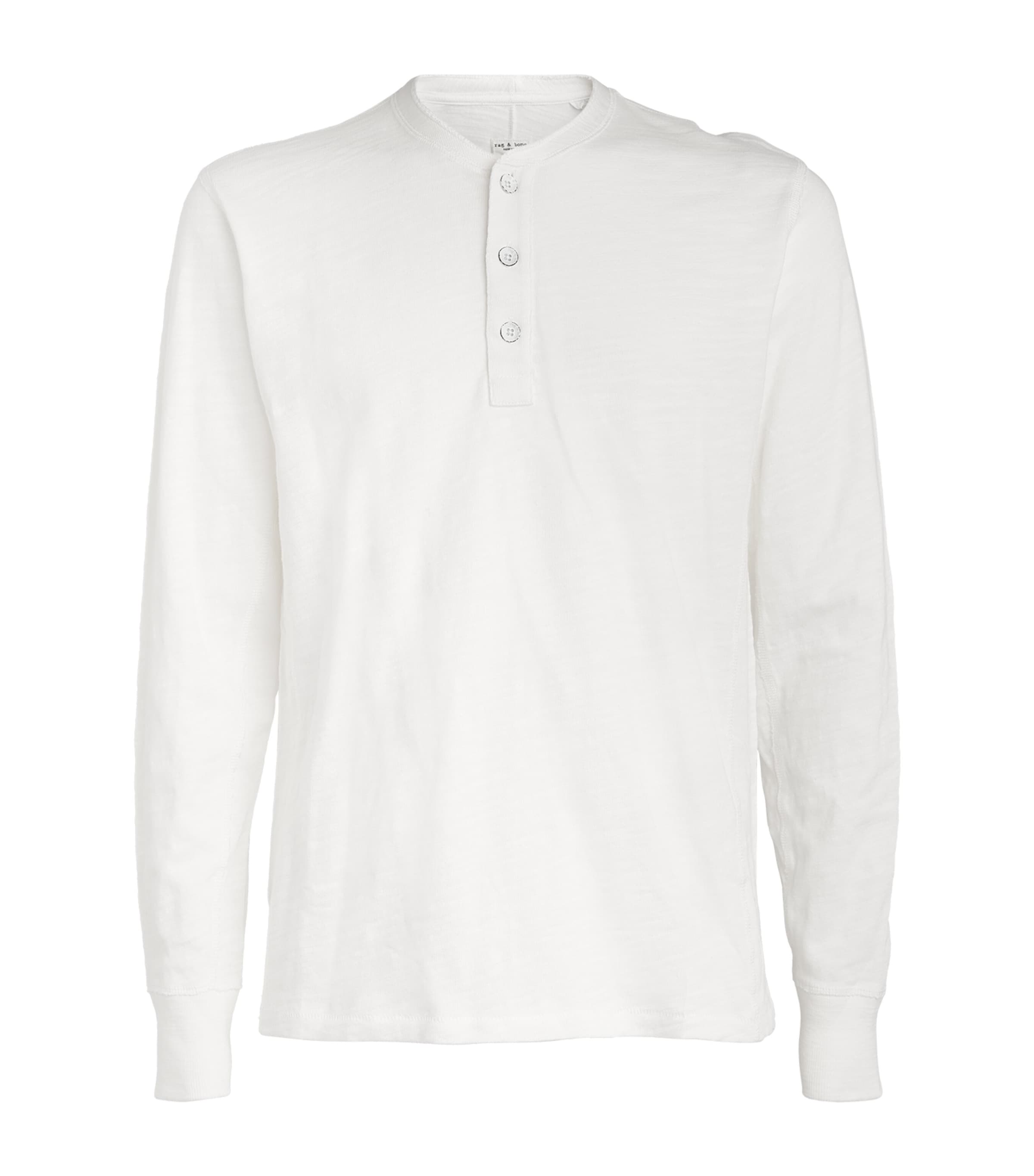 Cotton Henley T-Shirt