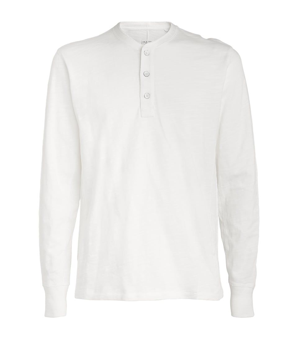 Cotton Henley T-Shirt