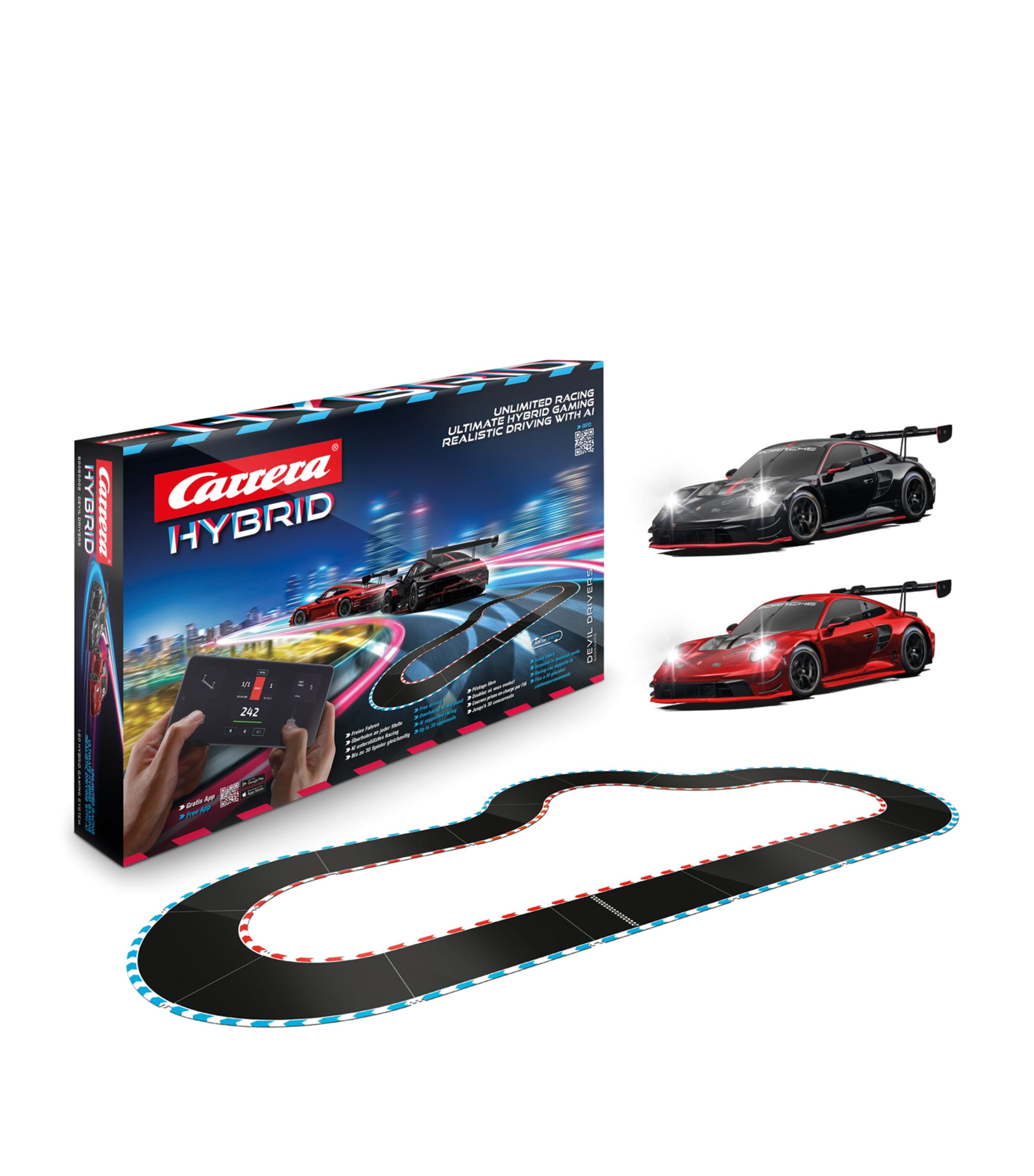 Devil Drivers Carrera HYBRID AI-Integrated Racing Set