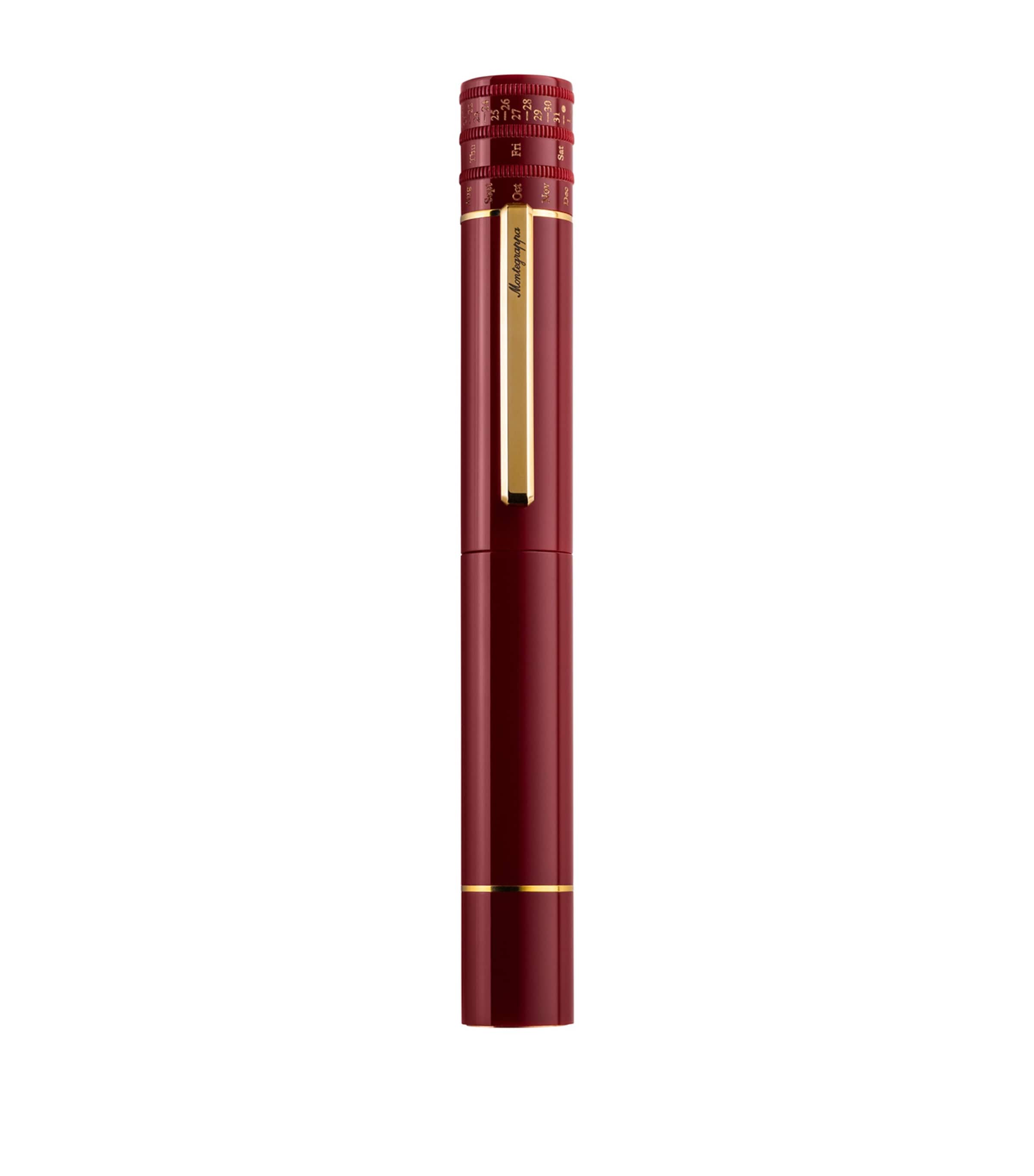Montegrappa Gold-Trim Anytime Supremo Fountain Pen Bordeaux