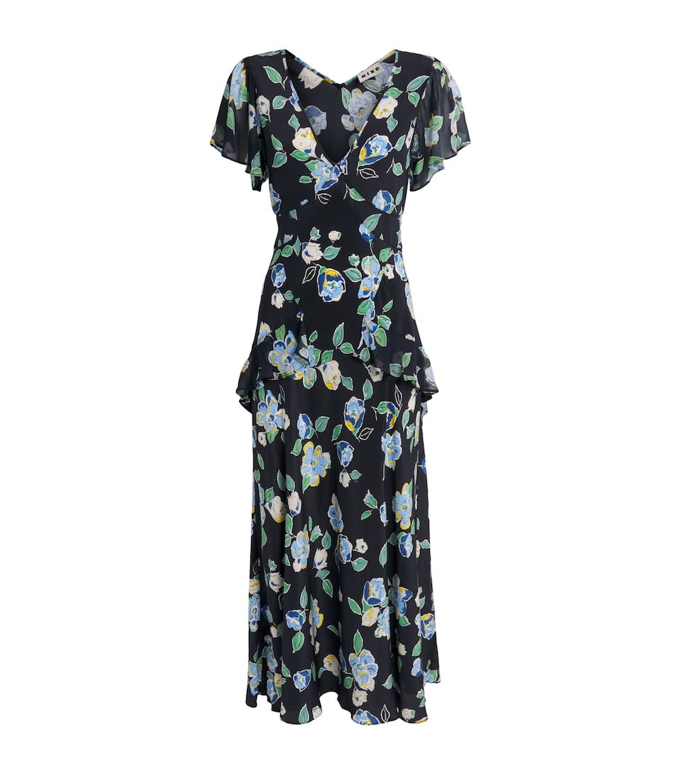 Silk Evie Midi Dress