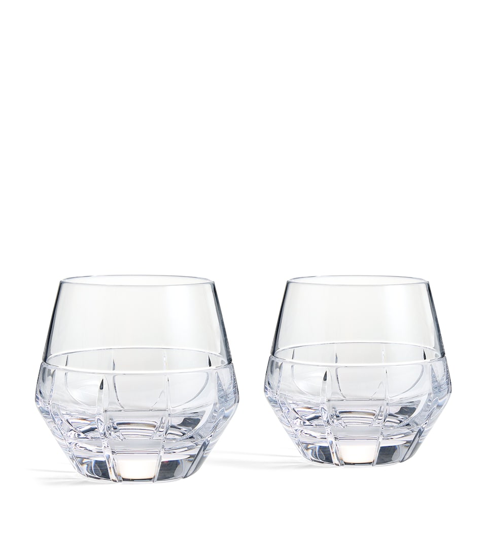 Wedgwood x Vera Wang Luxe Graphite Tumblers (Set of 2) Clear