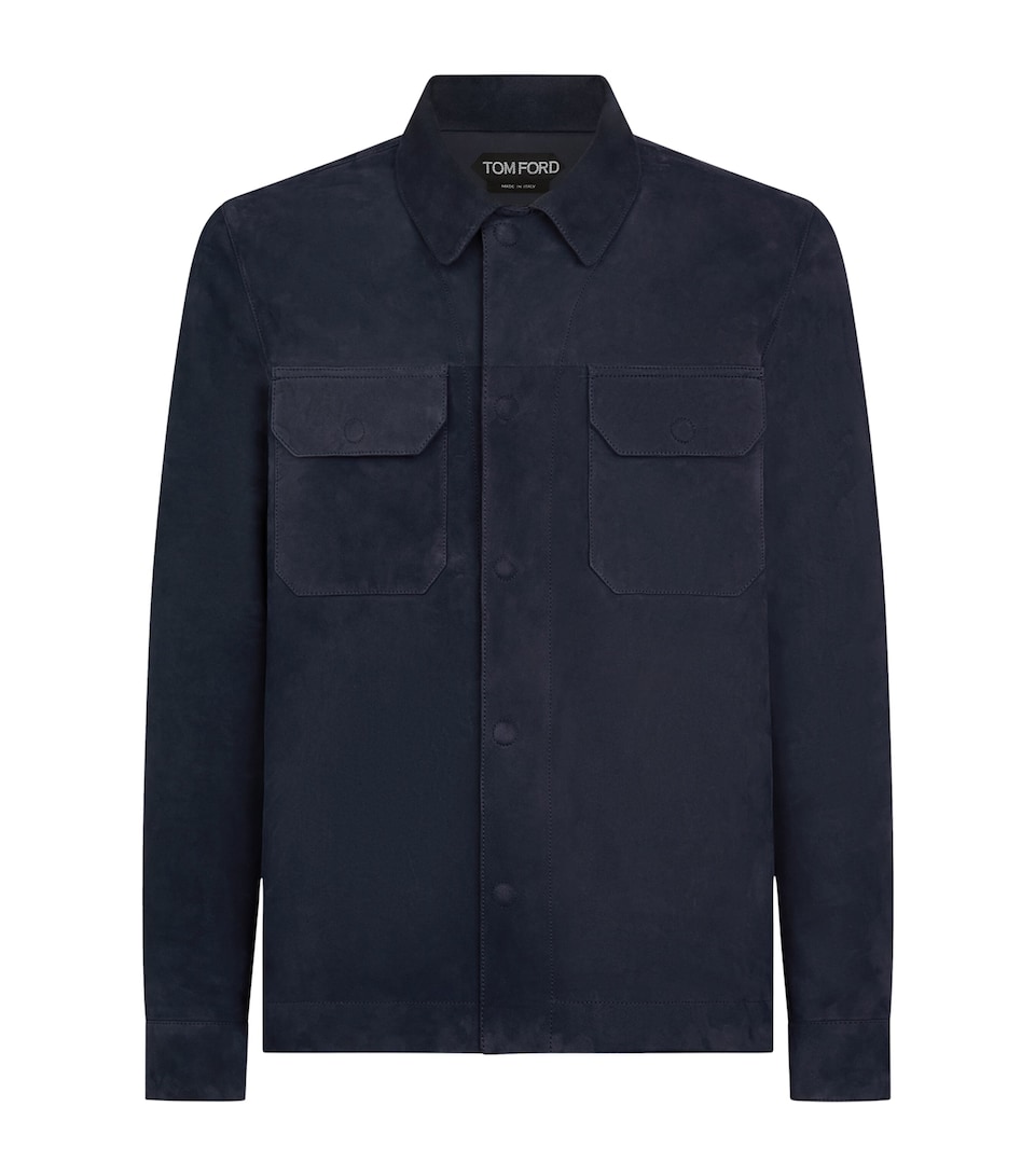 TOM FORD Mens Suede Jacket Uhe