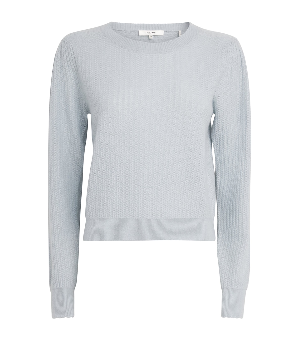 Cashmere Pointelle Sweater