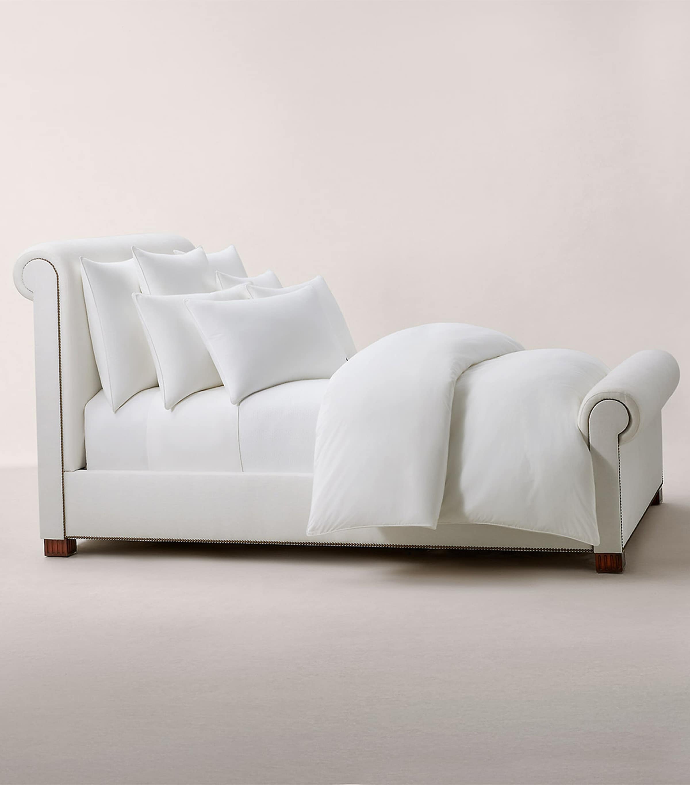Ralph Lauren Home Polo Player Super King Flat Sheet (270cm  x 280cm) White