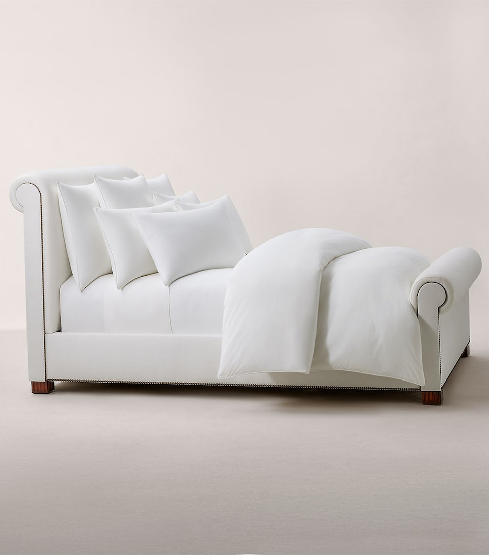 Ralph Lauren Home Polo Player Super King Flat Sheet (270cm x 280cm) White