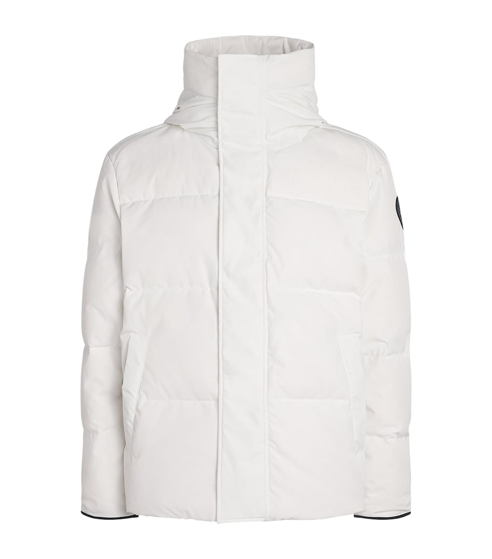 Canada Goose Mens Down Water-Repellent Seymour Parka Optic White