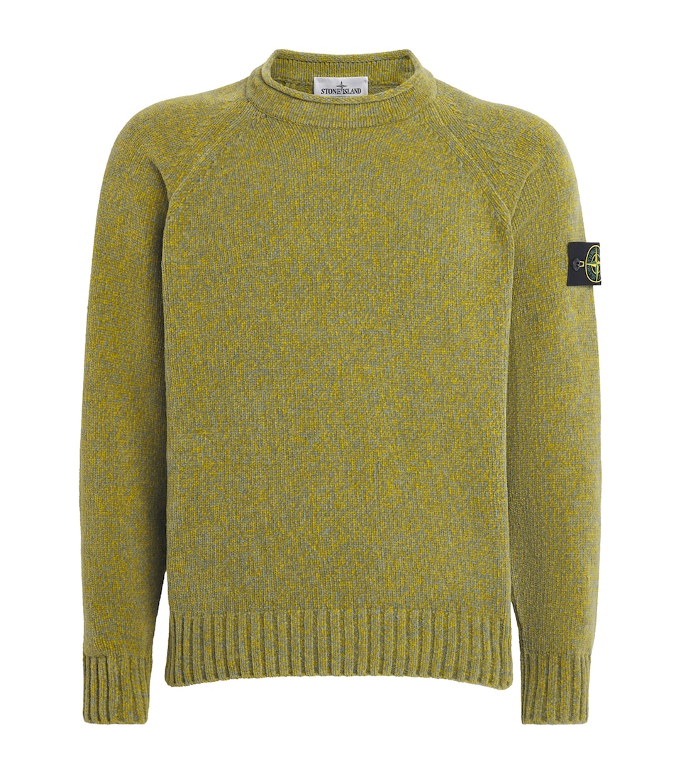 Stone Island Mens Cotton Mélange Sweater