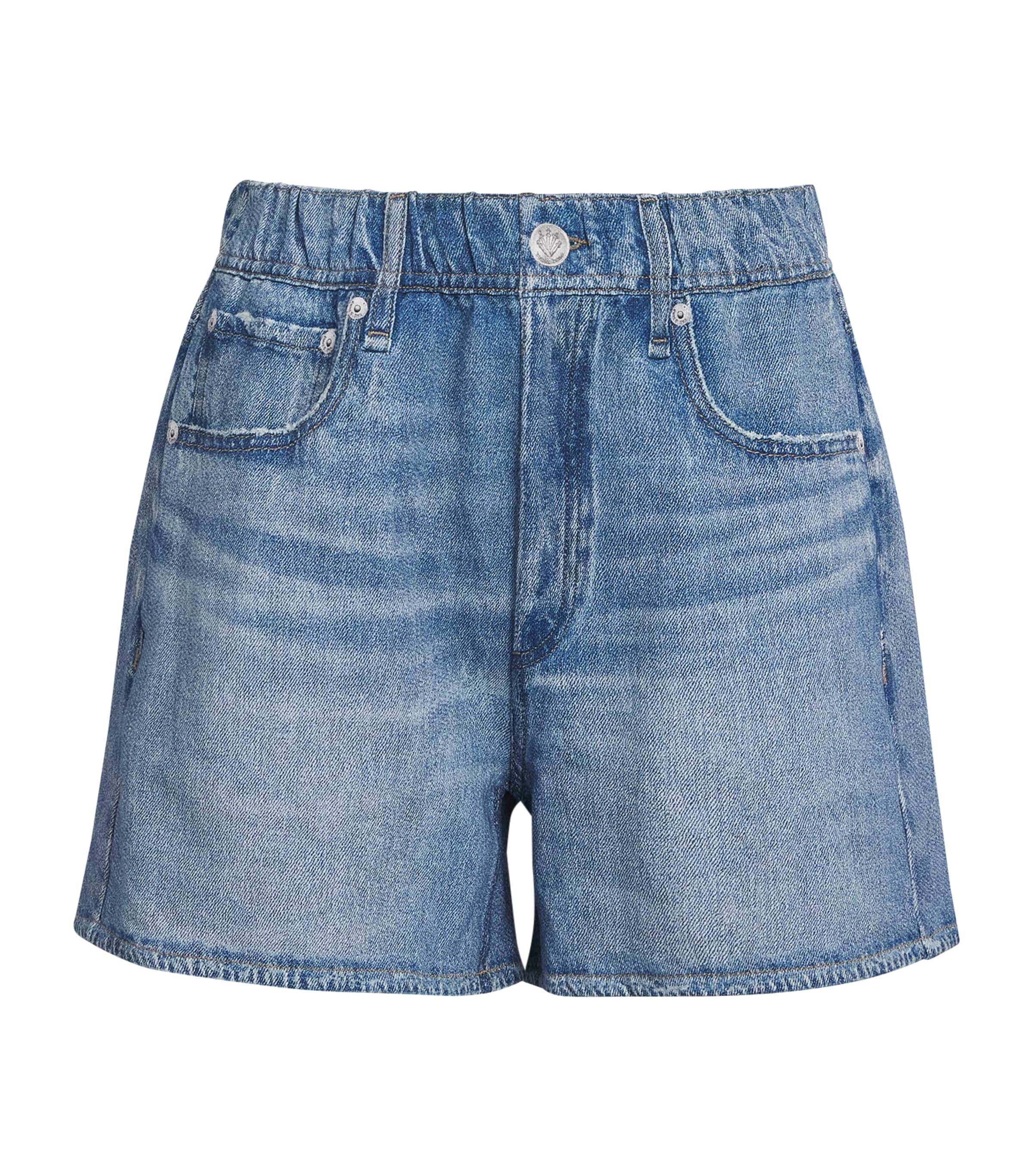 Rag & Bone Womens Miramar Terry Walking Shorts Morse