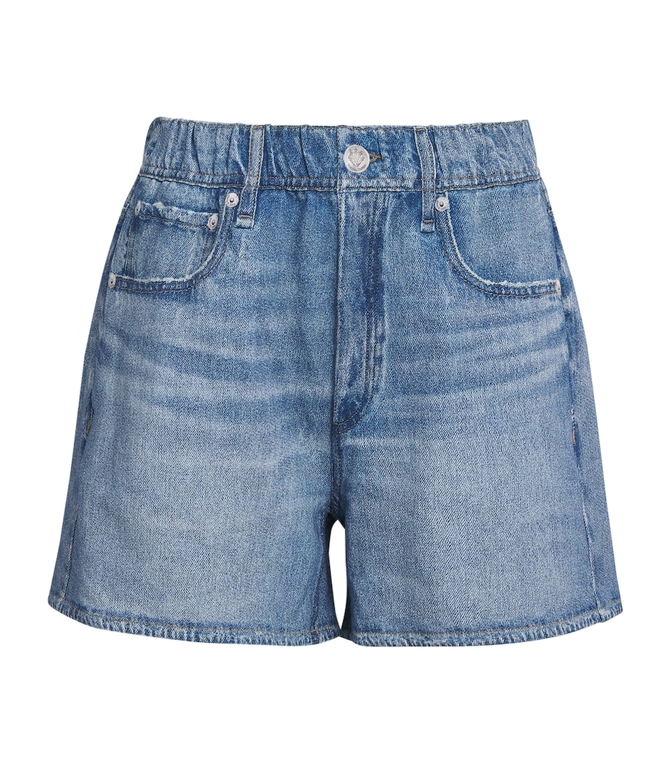 Rag & Bone Womens Miramar Terry Walking Shorts Morse