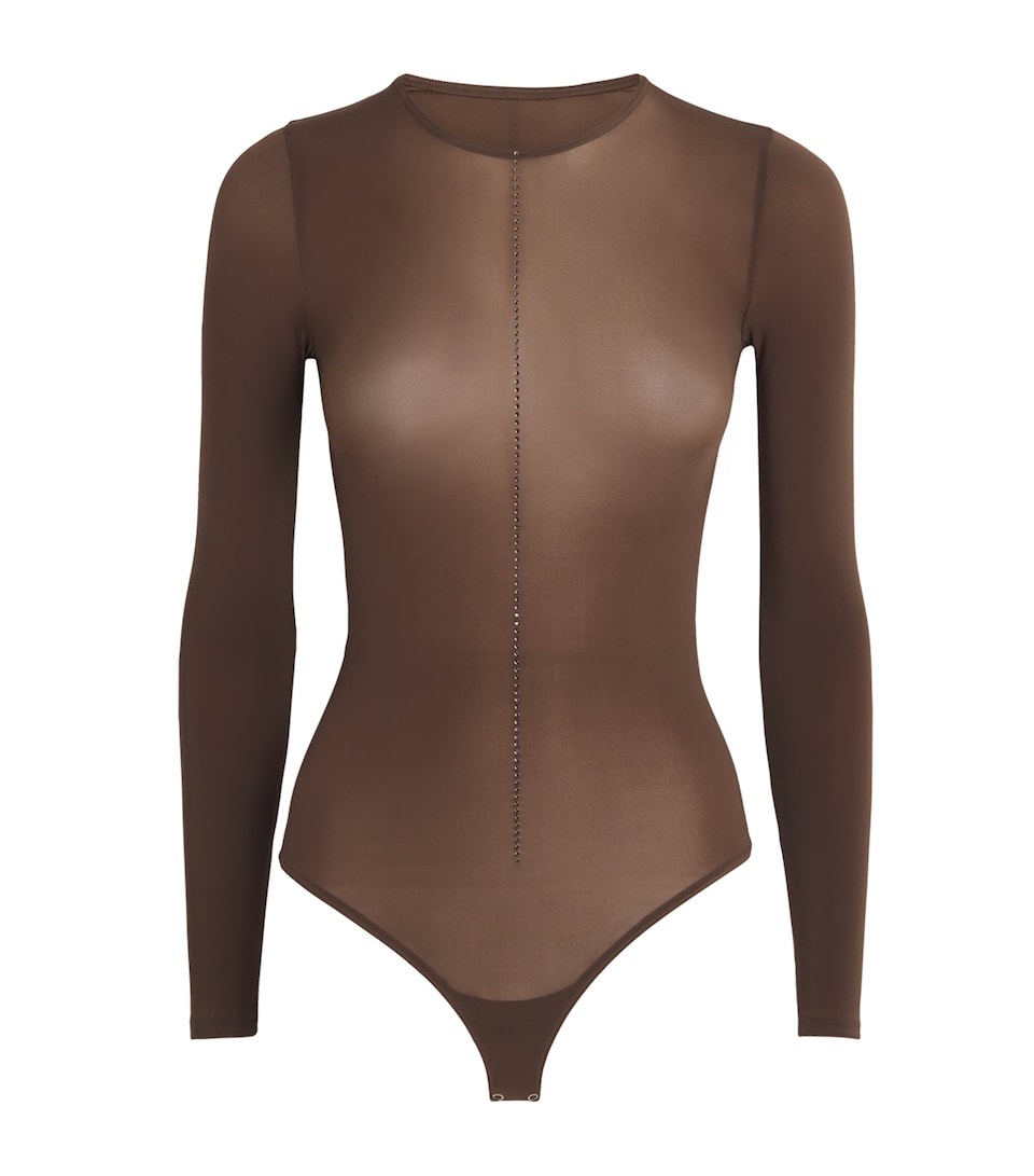 Crystal-Embellished Bodysuit