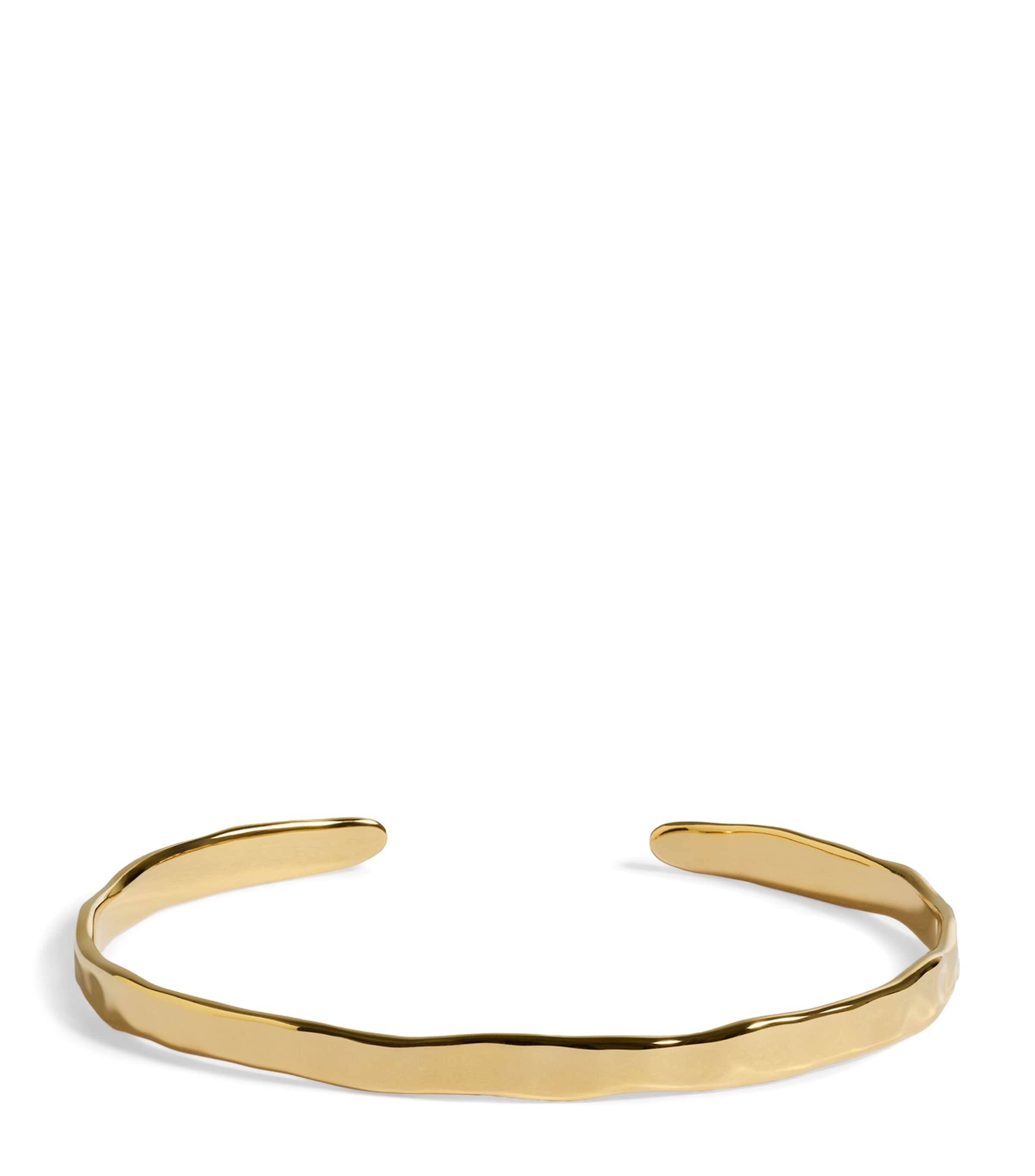 Monica Vinader Gold Vermeil Siren Muse Cuff Bracelet Gold
