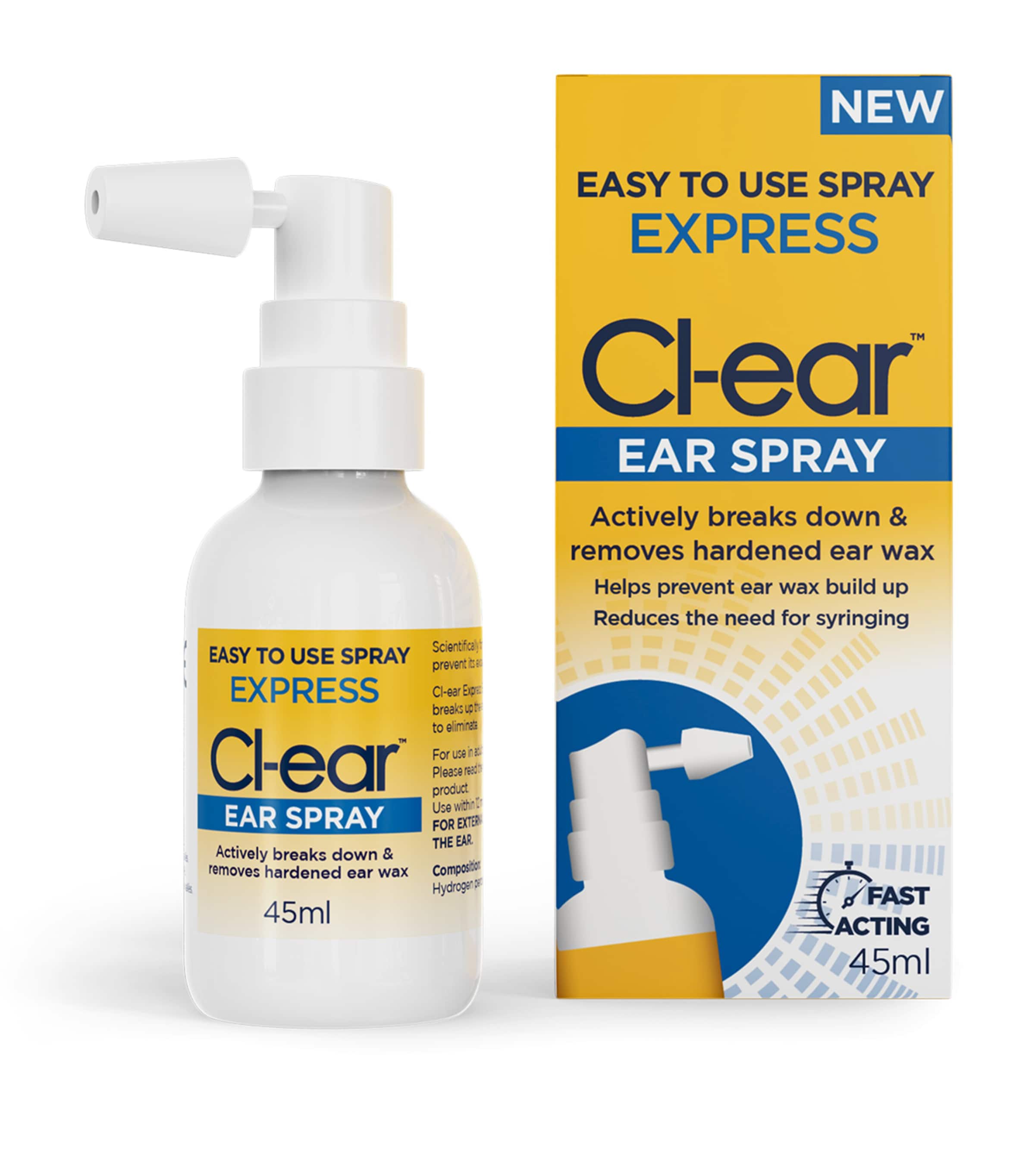 CL-Ear Cl-Ear Express Ear Spray (45ml)