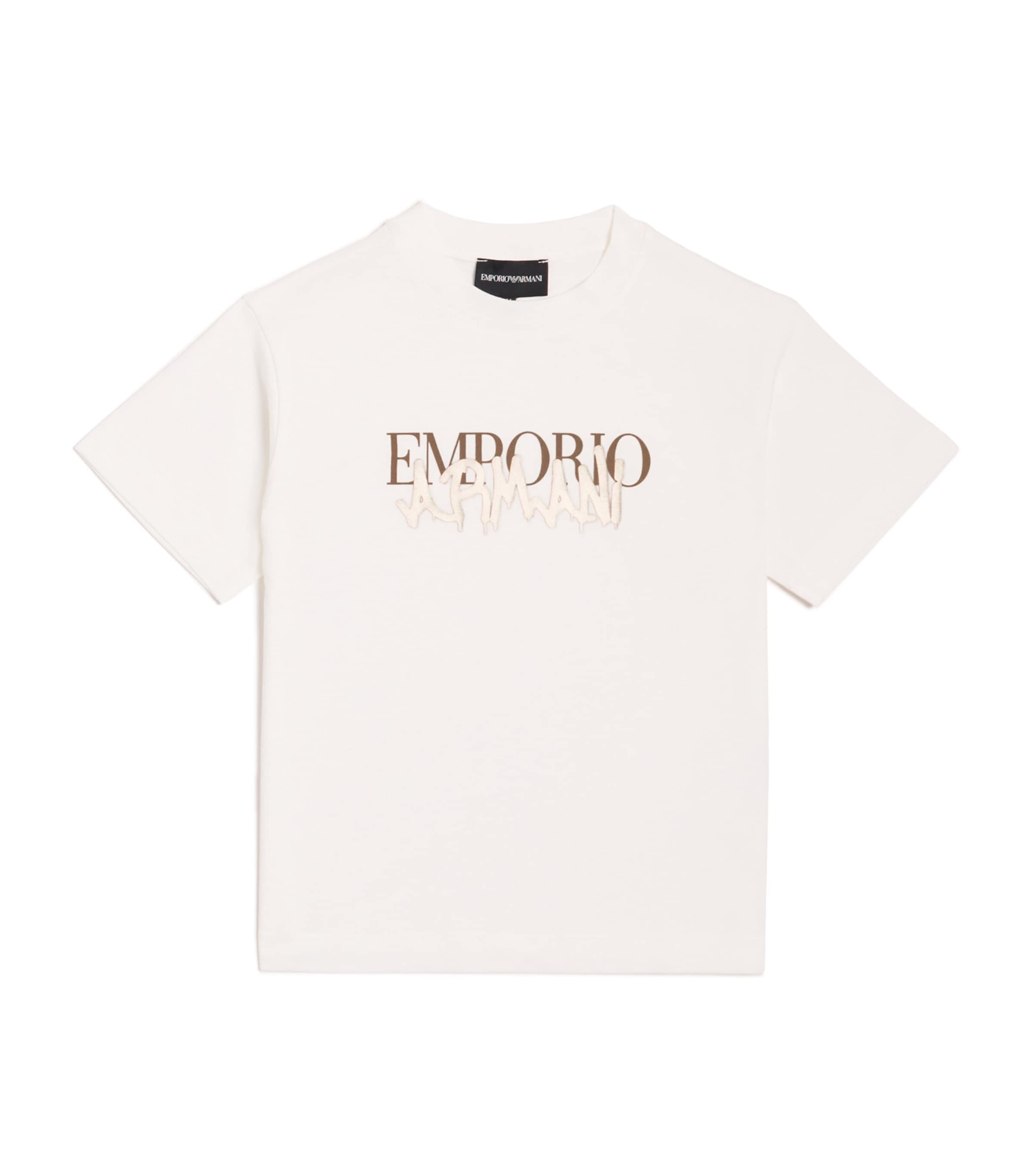 Cotton Logo Print T-Shirt (4-16 Years)