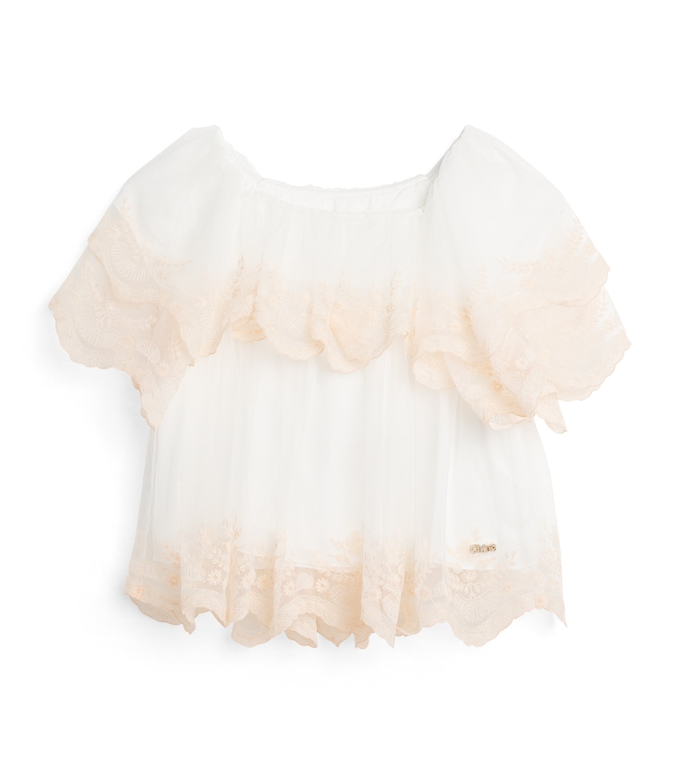 Embroidered Ceremony Dress (4-14 Years)