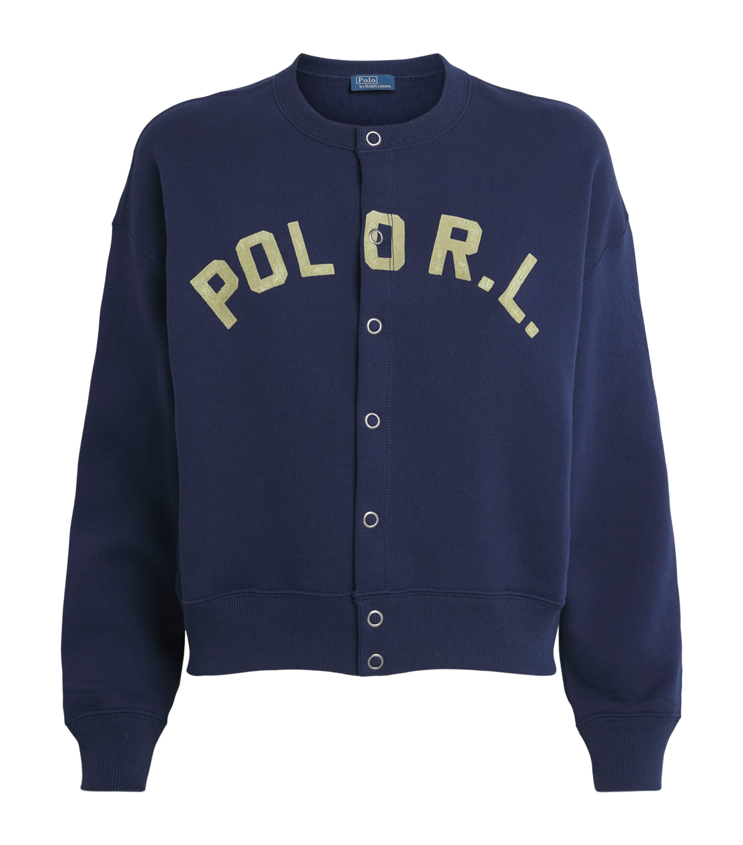 Fleece Logo Cardigan
