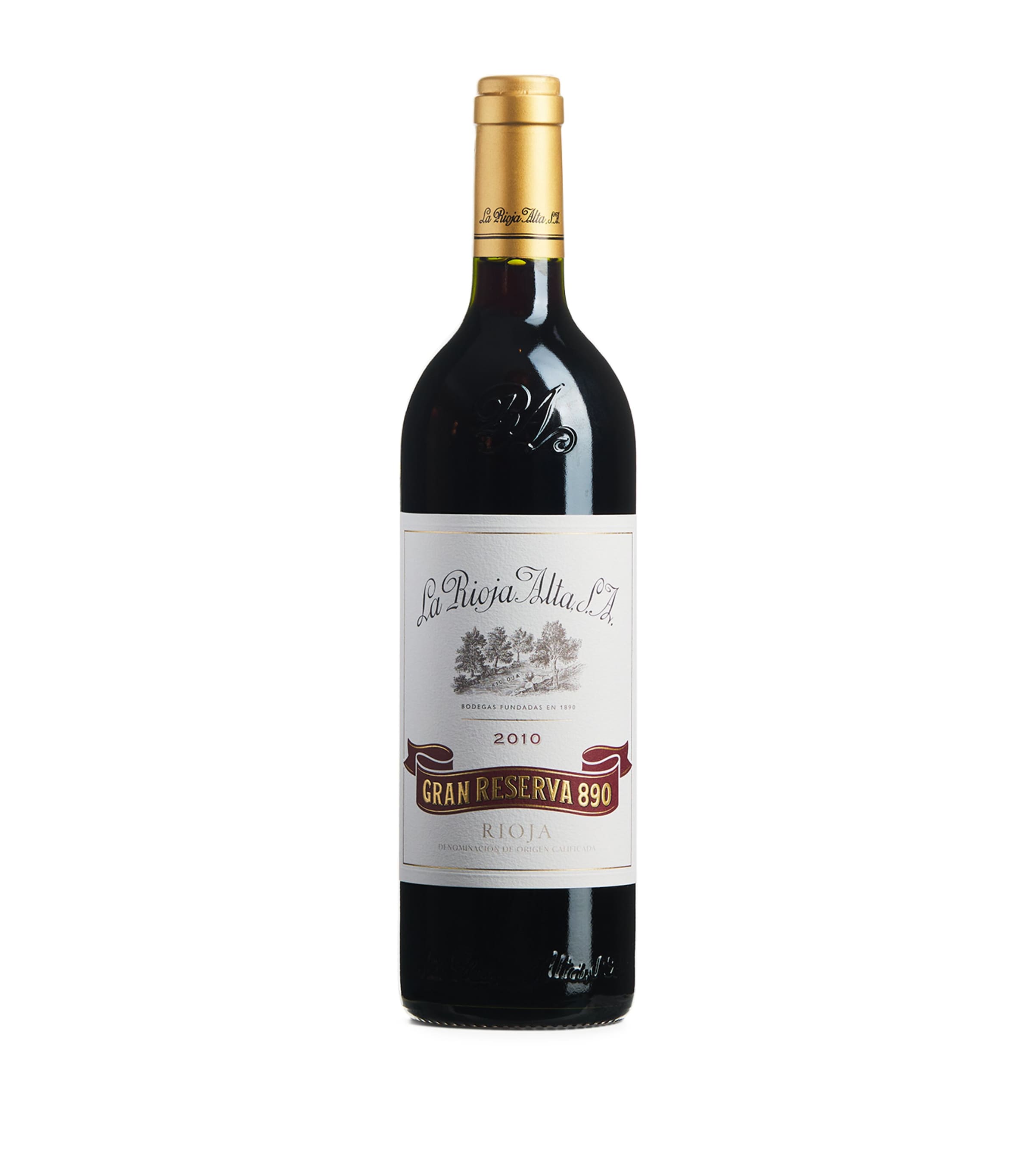 La Rioja Alta Gran Reserva 890 Red Wine 2010 (75cl) - Rioja, Spain