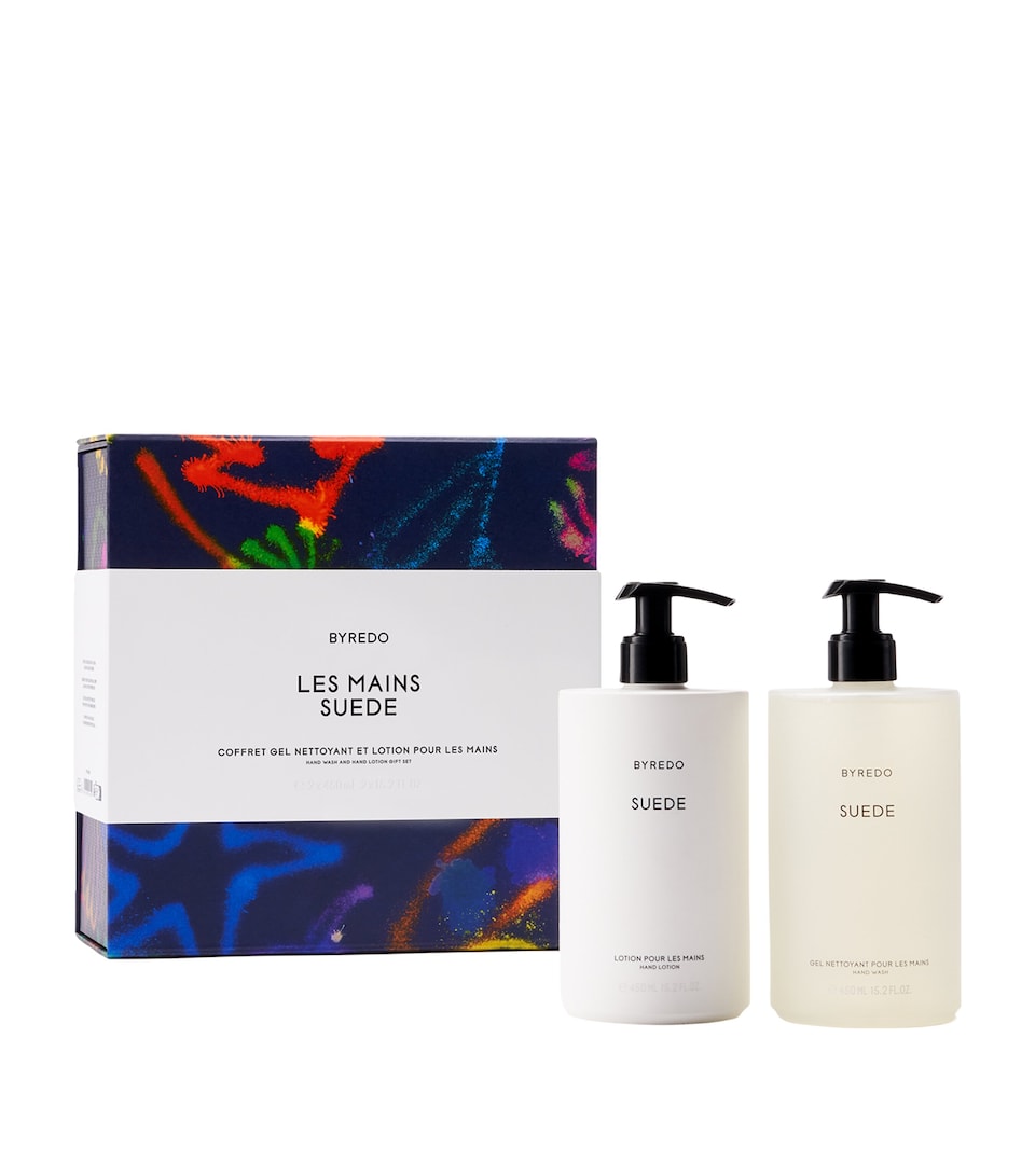 Les Mains Suede Set (2 x 450ml)