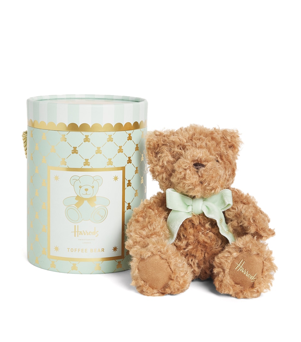 Harrods Toffee Bear (16cm) Green