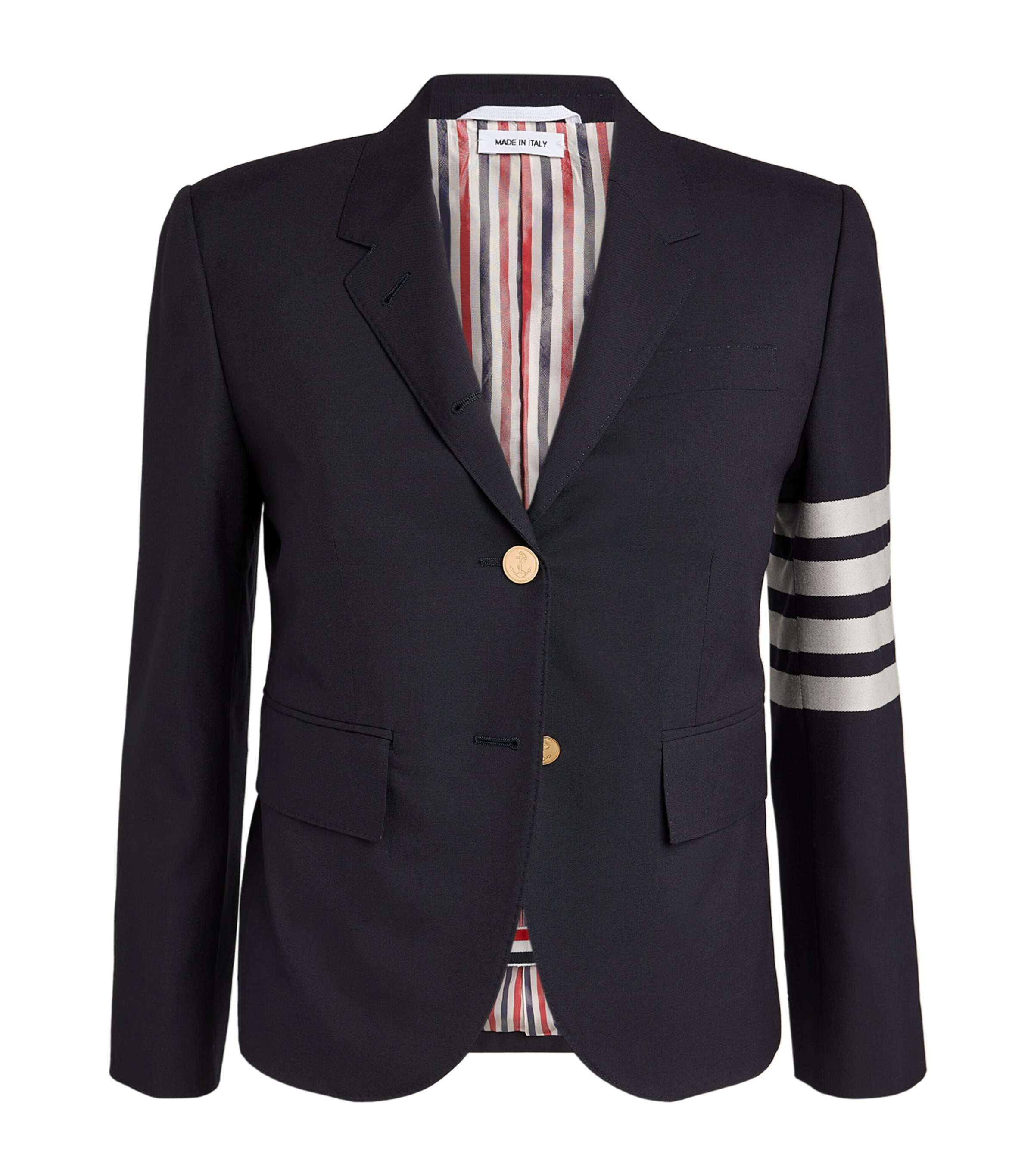 Wool High Armhole Sport Coat