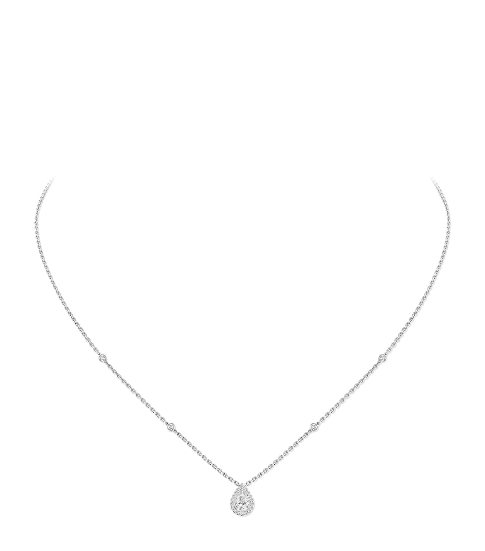 Messika White Gold and Diamond Joy Necklace White Gold
