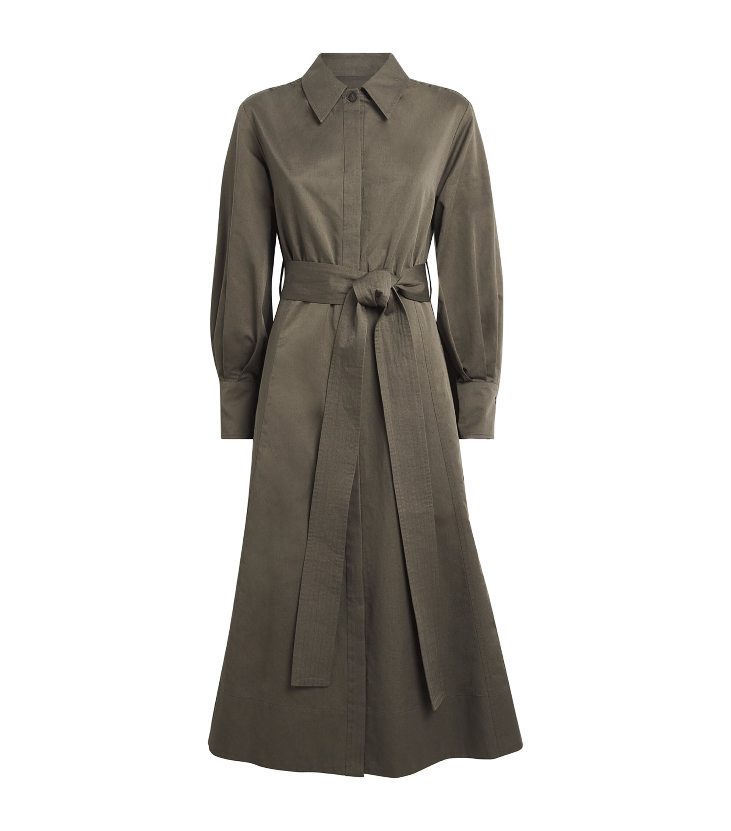 Cotton-Linen Ziane Shirt Dress