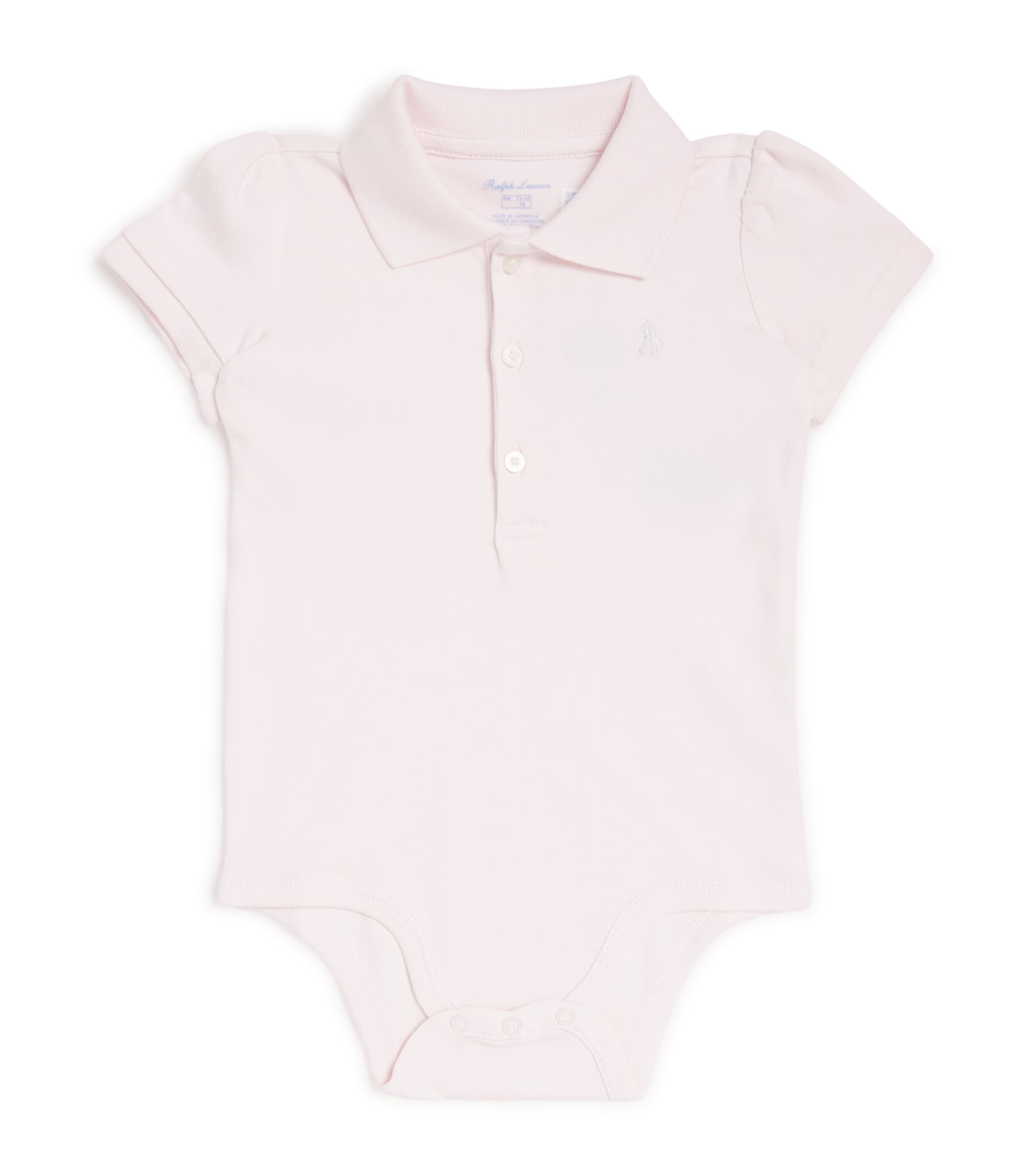 Cotton Polo Pony Bodysuit (3-24 Months)