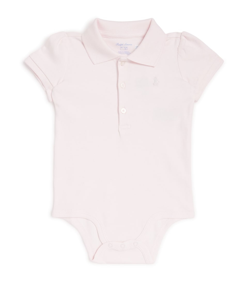 Cotton Polo Pony Bodysuit (3-24 Months)