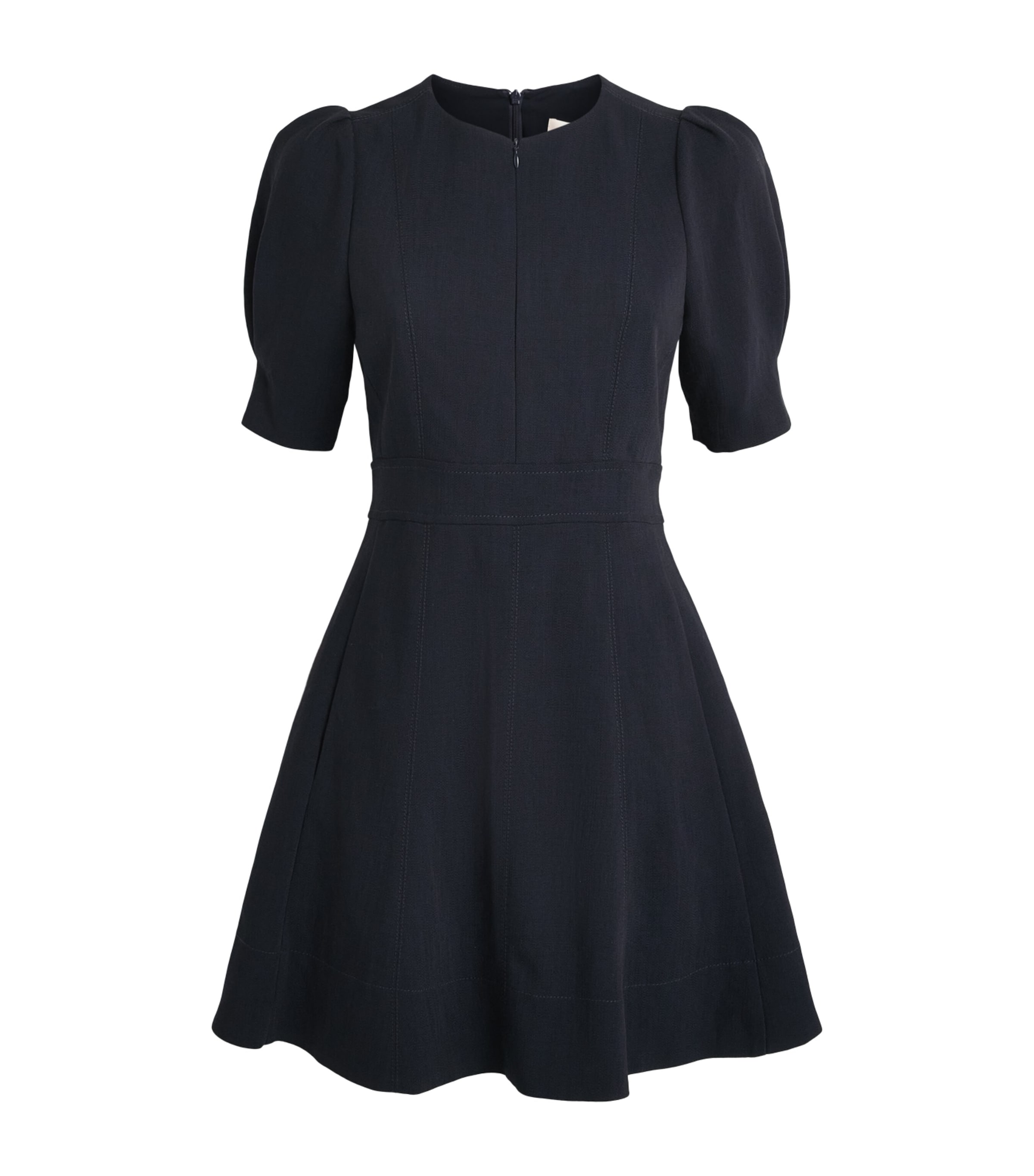 ME+EM Womens Textured Mini Dress Navy