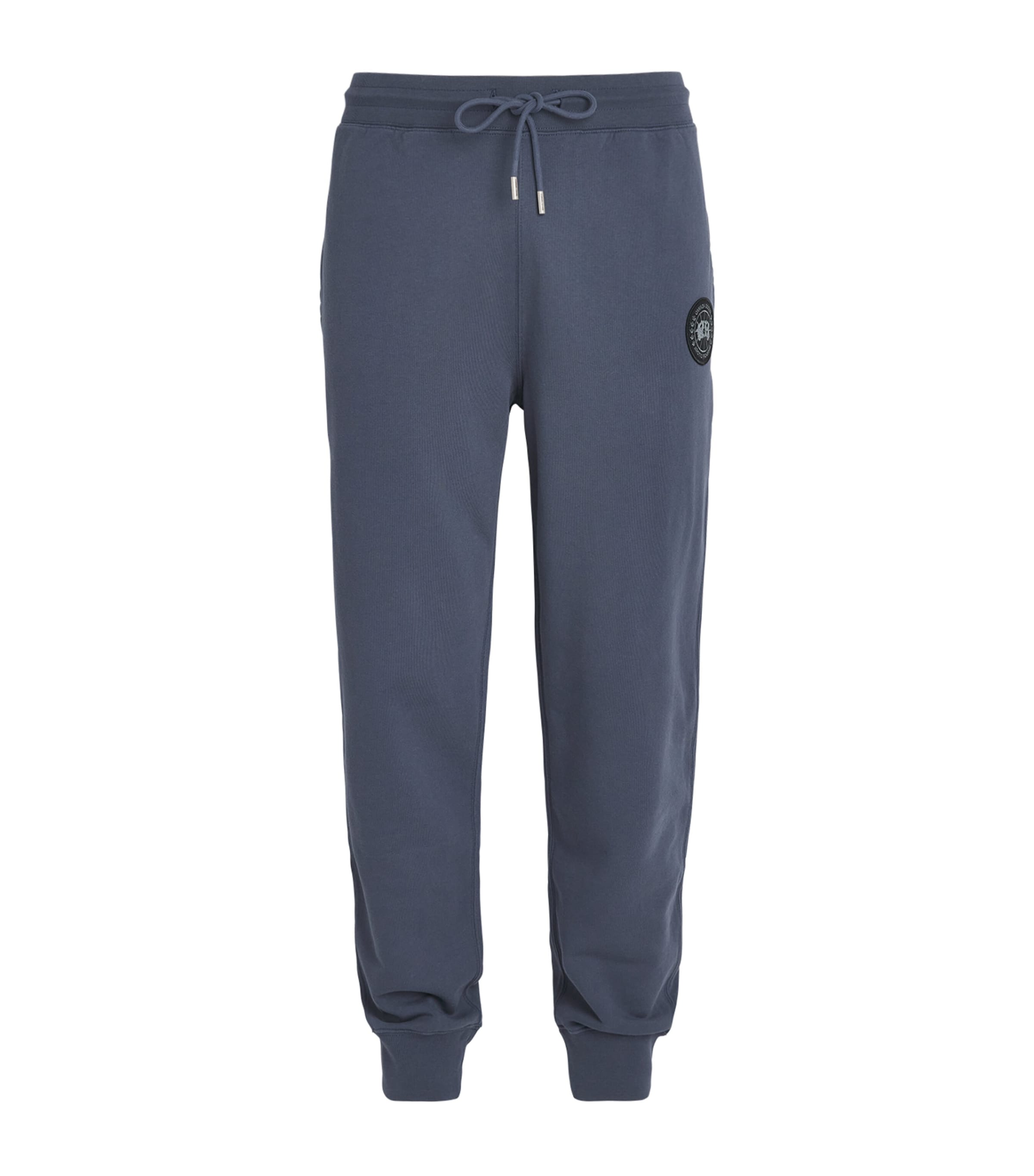 Canada Goose Mens Organic Cotton Loon Sweatpants Dusk Blue