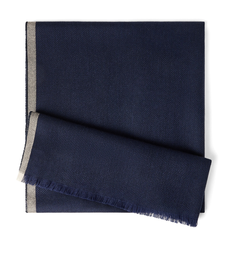 Brunello Cucinelli Wool-Cashmere Scarf