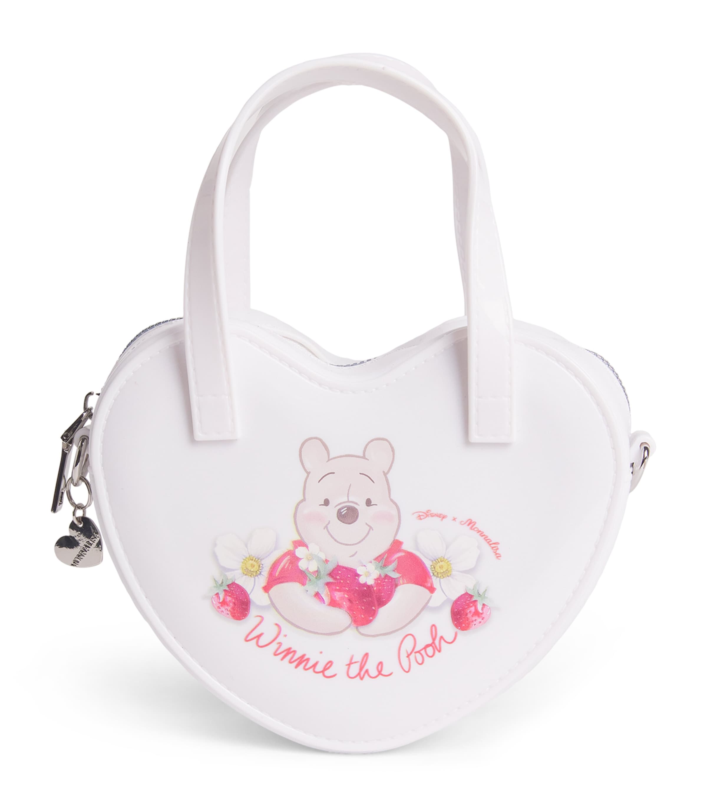 Monnalisa Winnie-the-Pooh Heart-Shaped Bag