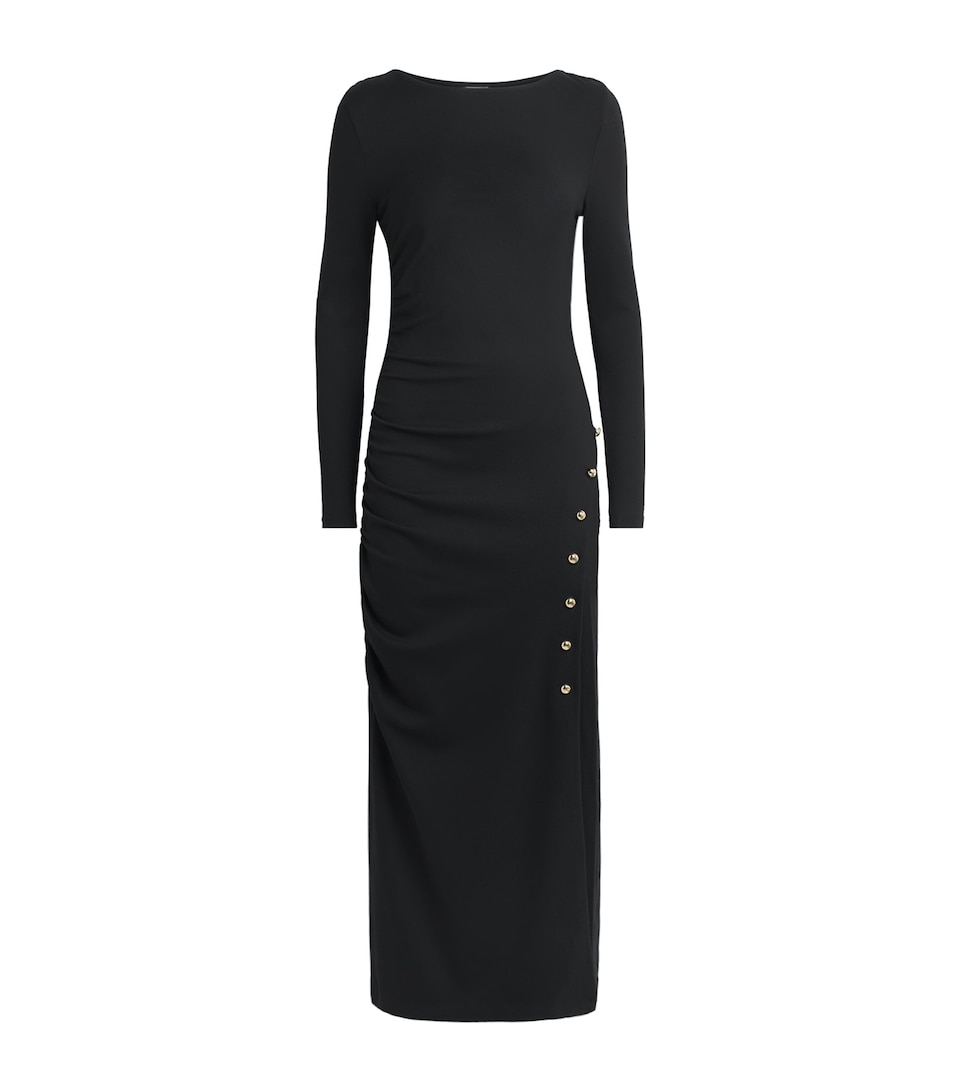 Claudie Pierlot Womens Embellished Maxi Dress Black