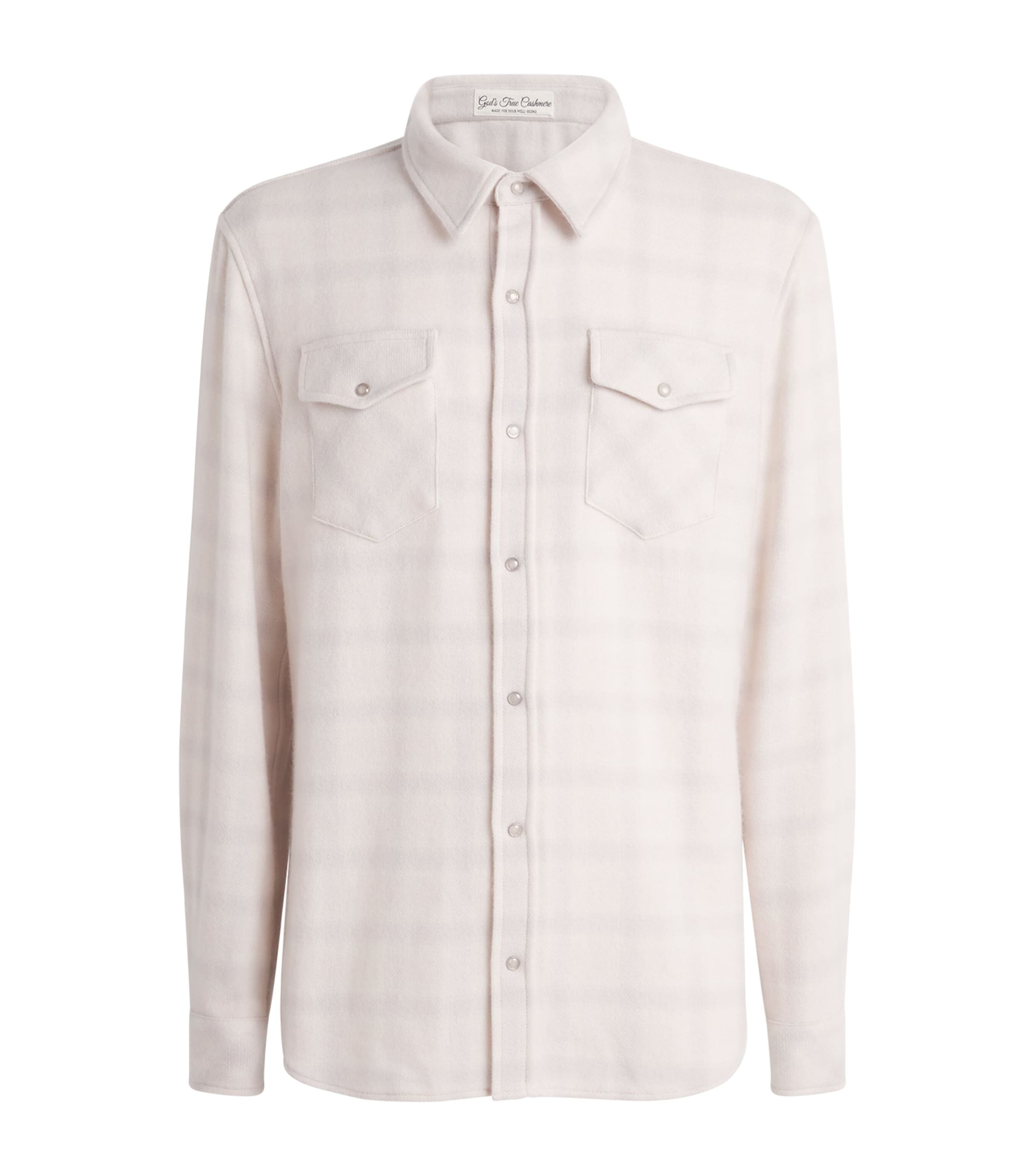 Cashmere Check Overshirt