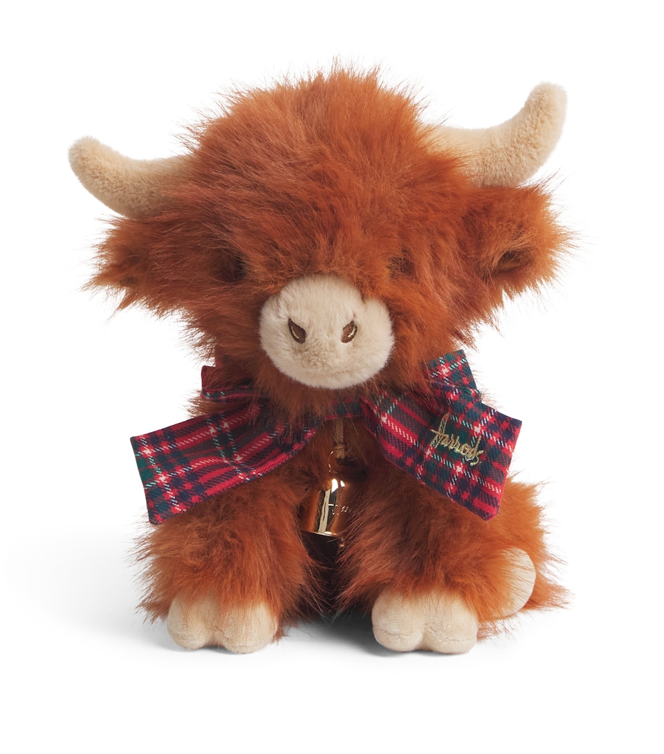 Harrods Highlands Christmas Cow (5cm) Silver