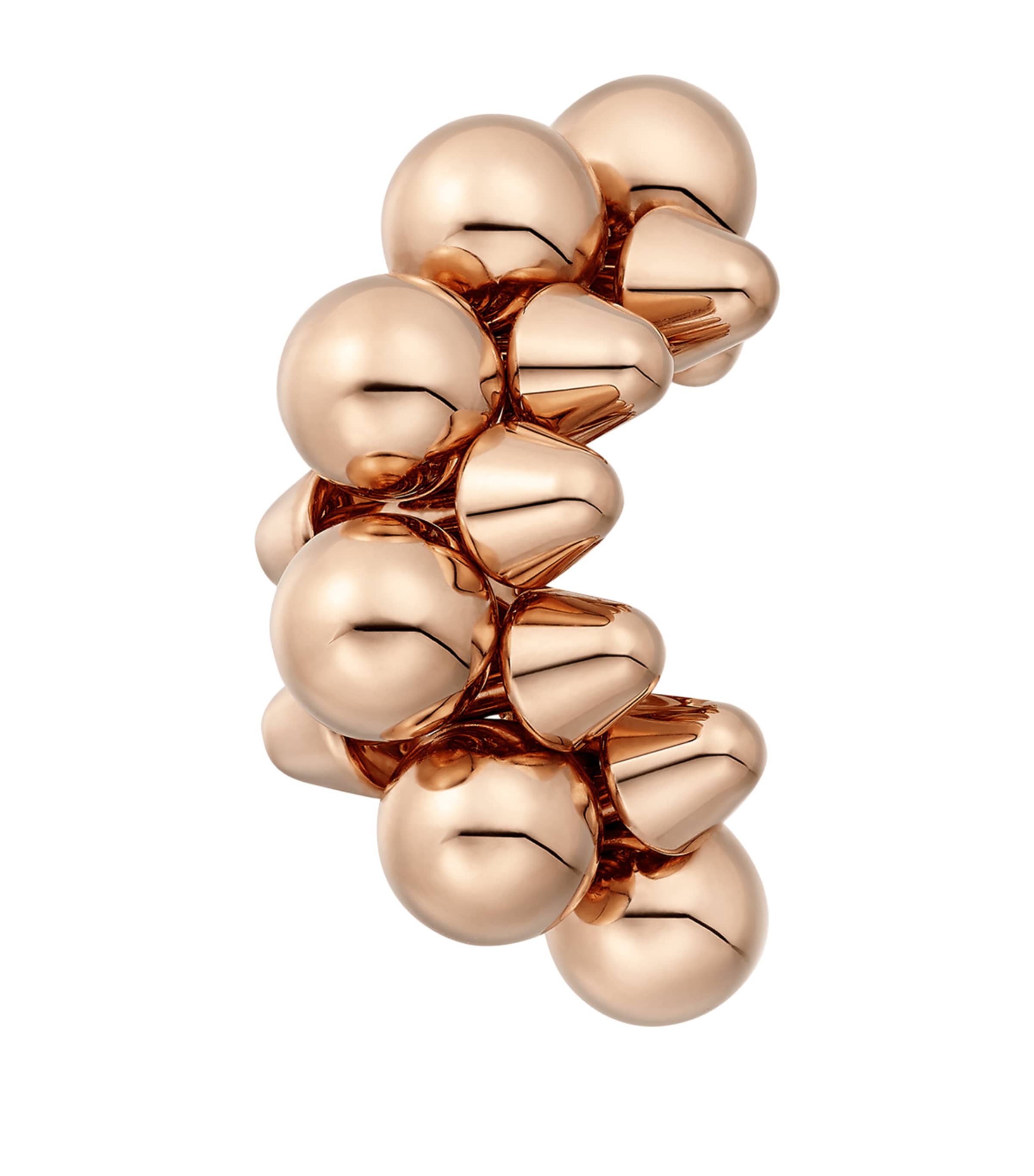 Rose Gold Clash de Cartier XL Model Single Clip-On Earring