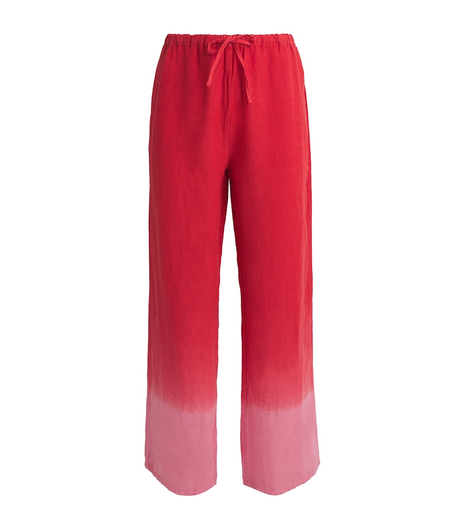 Linen Dip-Dye Pyjama Trousers