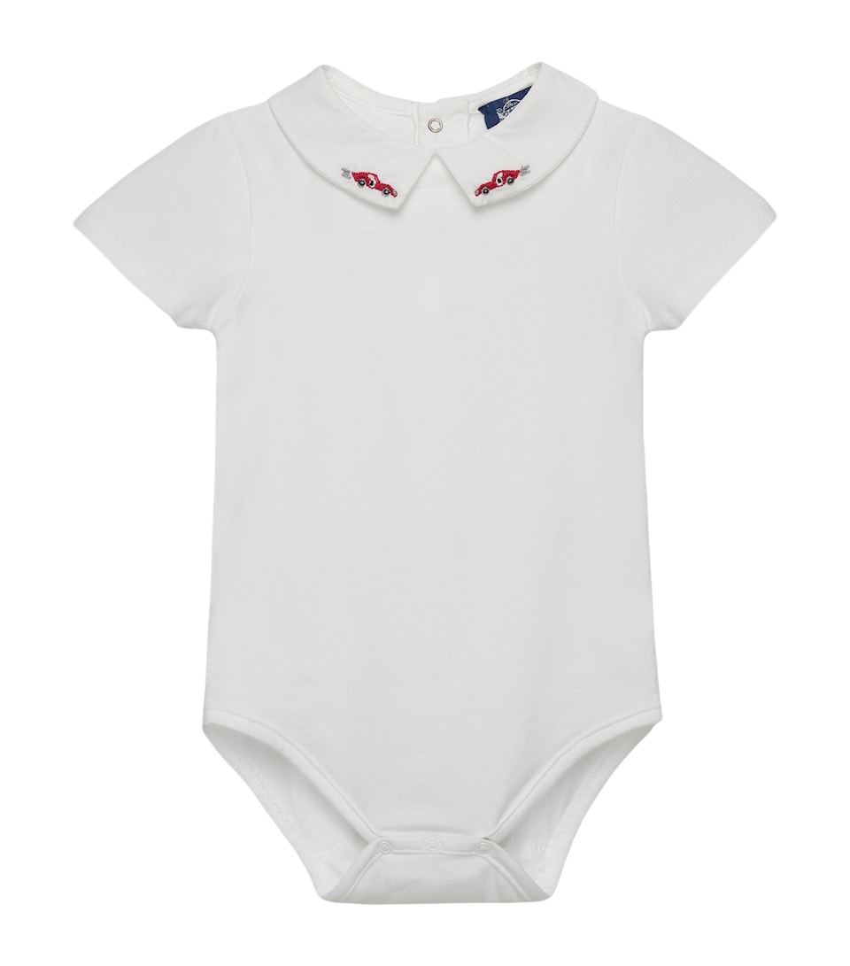 Stretch-Cotton Car Bodysuit (3-24 Months)