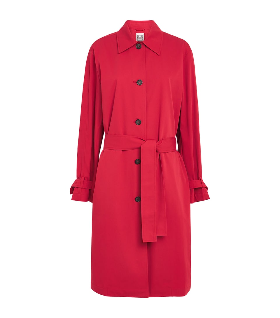 Organic Cotton Spring Trench Coat