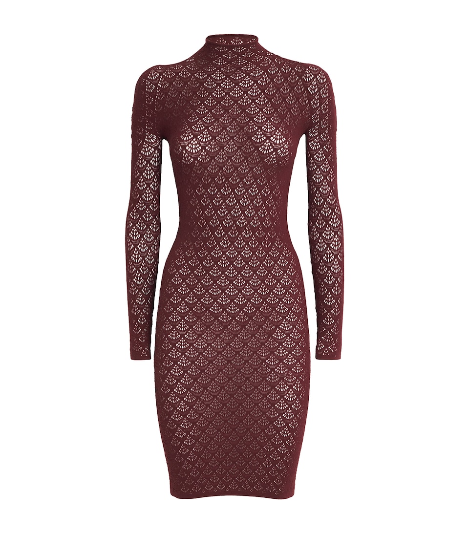 Mermaid Net Mini Dress