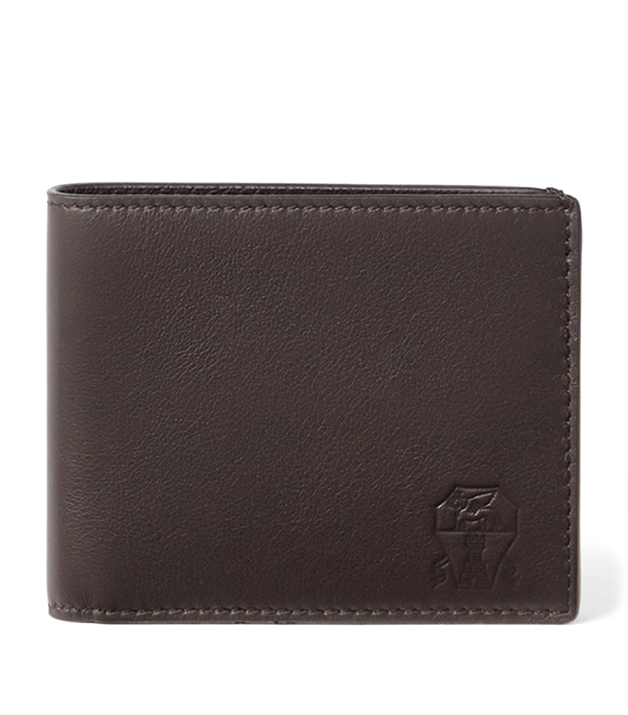 Brunello Cucinelli Leather Bifold Wallet