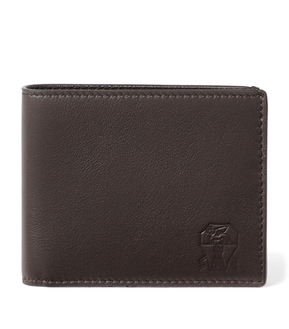 Brunello Cucinelli Leather Bifold Wallet