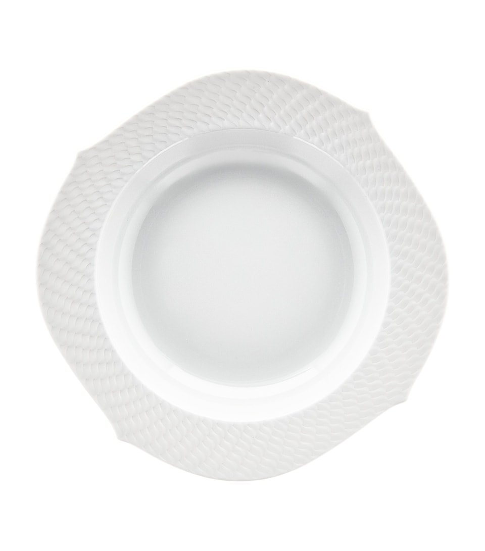 Porcelain Waves Relief Soup Plate (23.5cm)