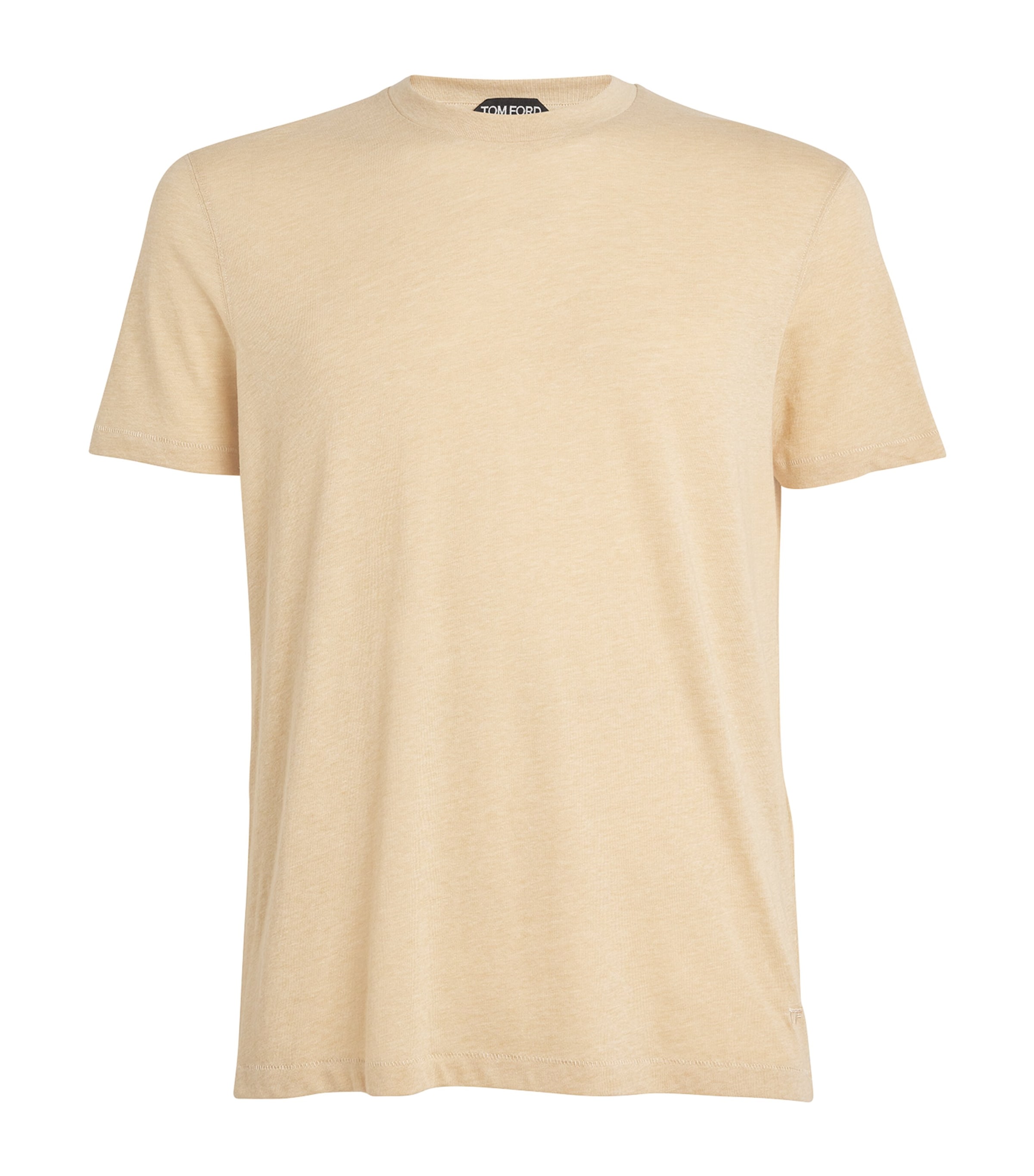 TOMFORD ロコフリントクルネックTシャツ TSJ560FAX835 XLBGO Tom Ford Logo print t-shirt - Black - Women | TSJ560FAX835XLBGO