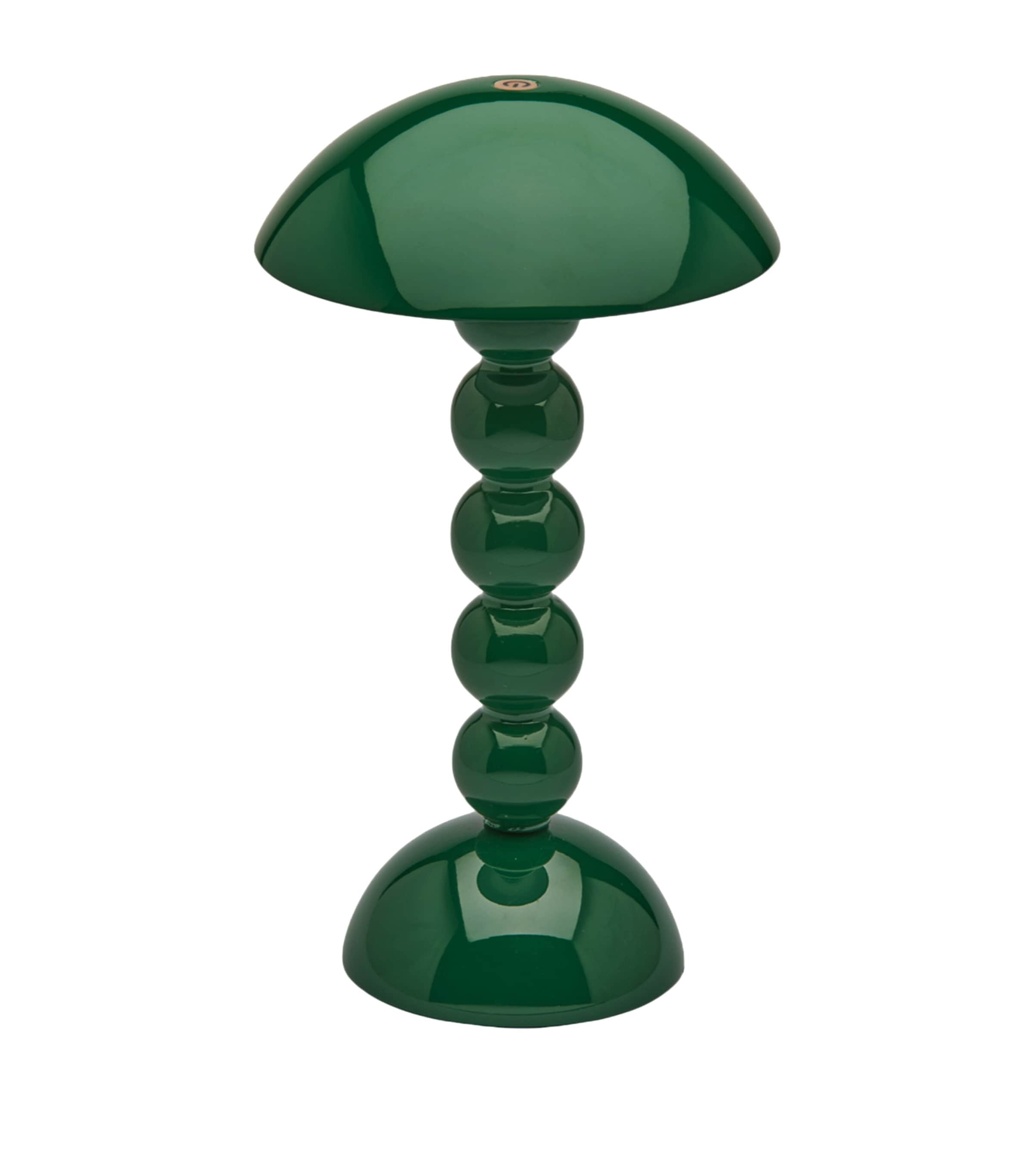 Addison Ross Bobbin Rechargeable Table Lamp Green